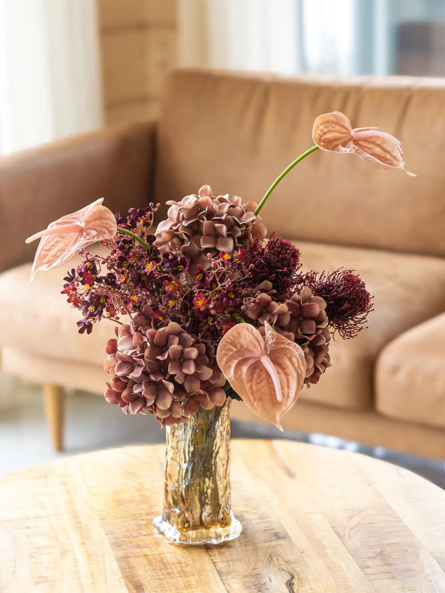 Tekokukka Bloom Deco  Hortensia Oksa - 4
