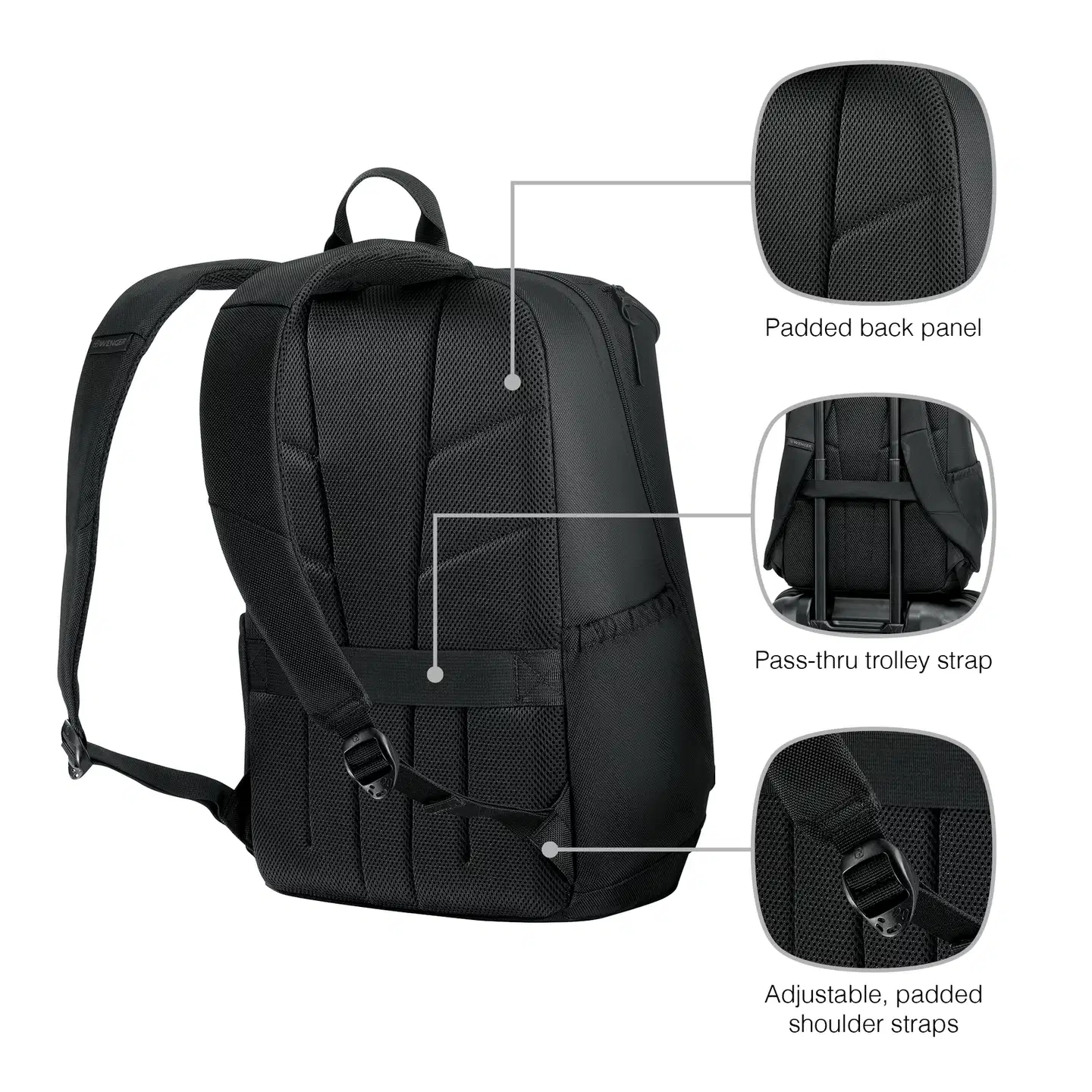 Wenger UrbanOne selkäreppu 15,6" tietokoneelle - 9