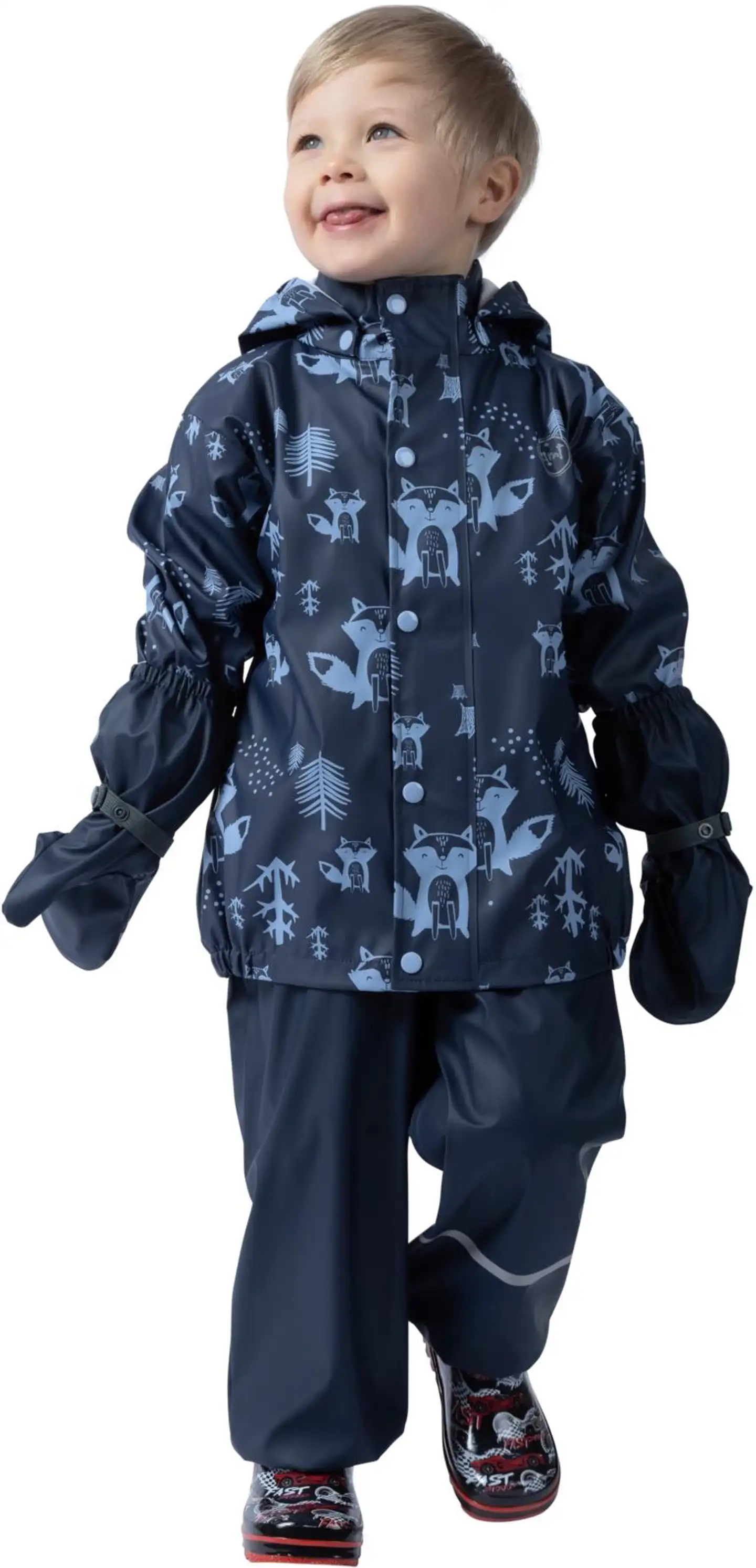 Ciraf lasten sadetakki Ibbe - Navy - 5