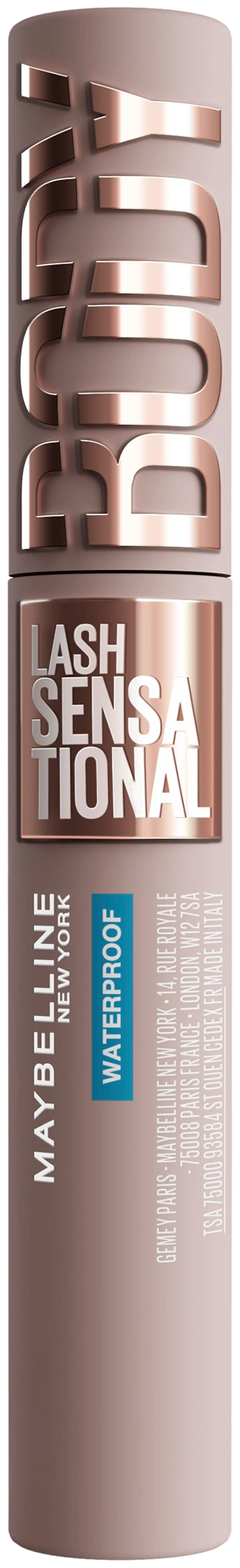Maybelline New York Lash Sensational Body Vedenkestävä Maskara Very Black 9,7 ml - 12