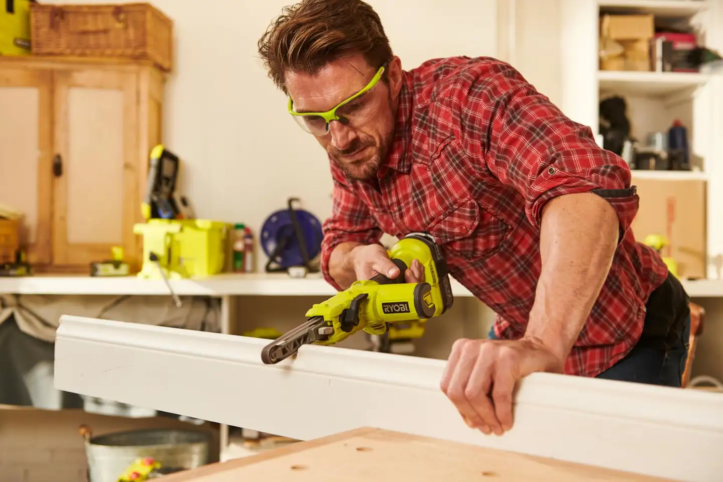 Ryobi 18V nauhaviila R18PF-0 - 10