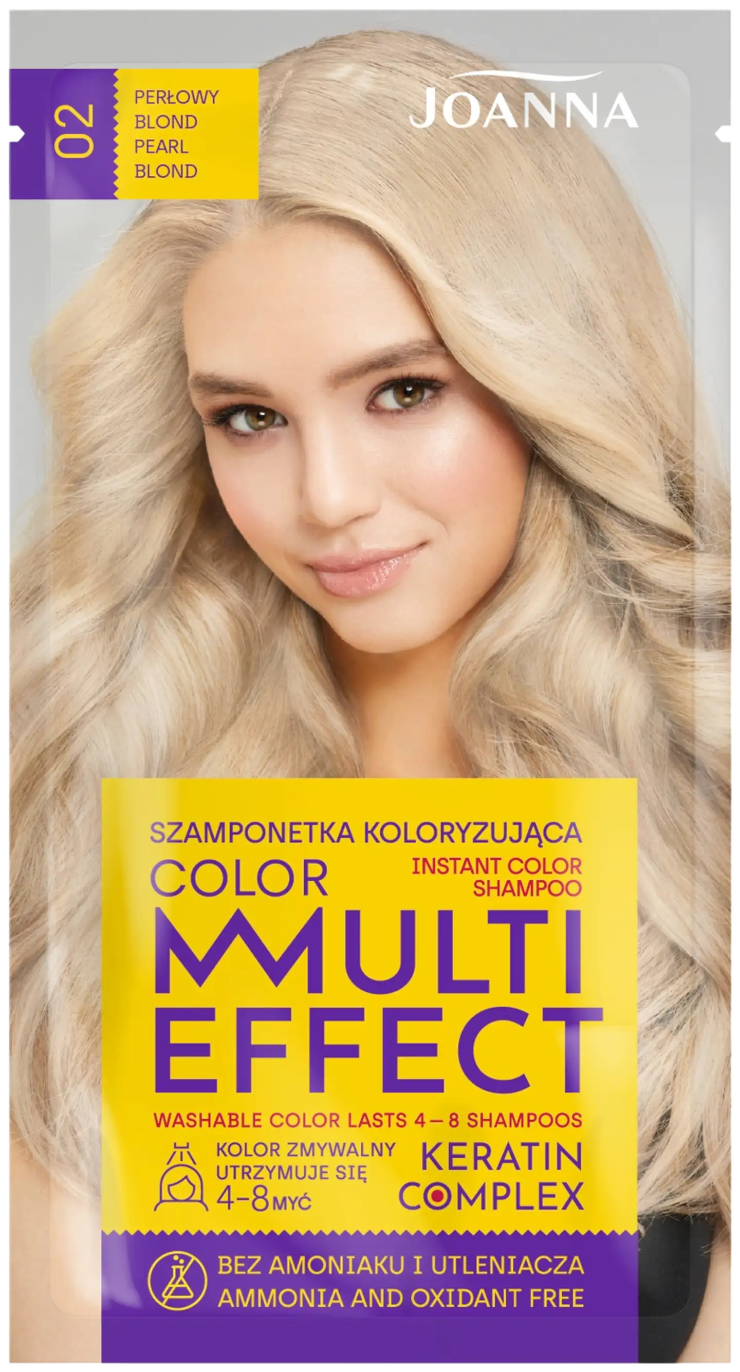 Multi effect shampoo Pearl Blond 02