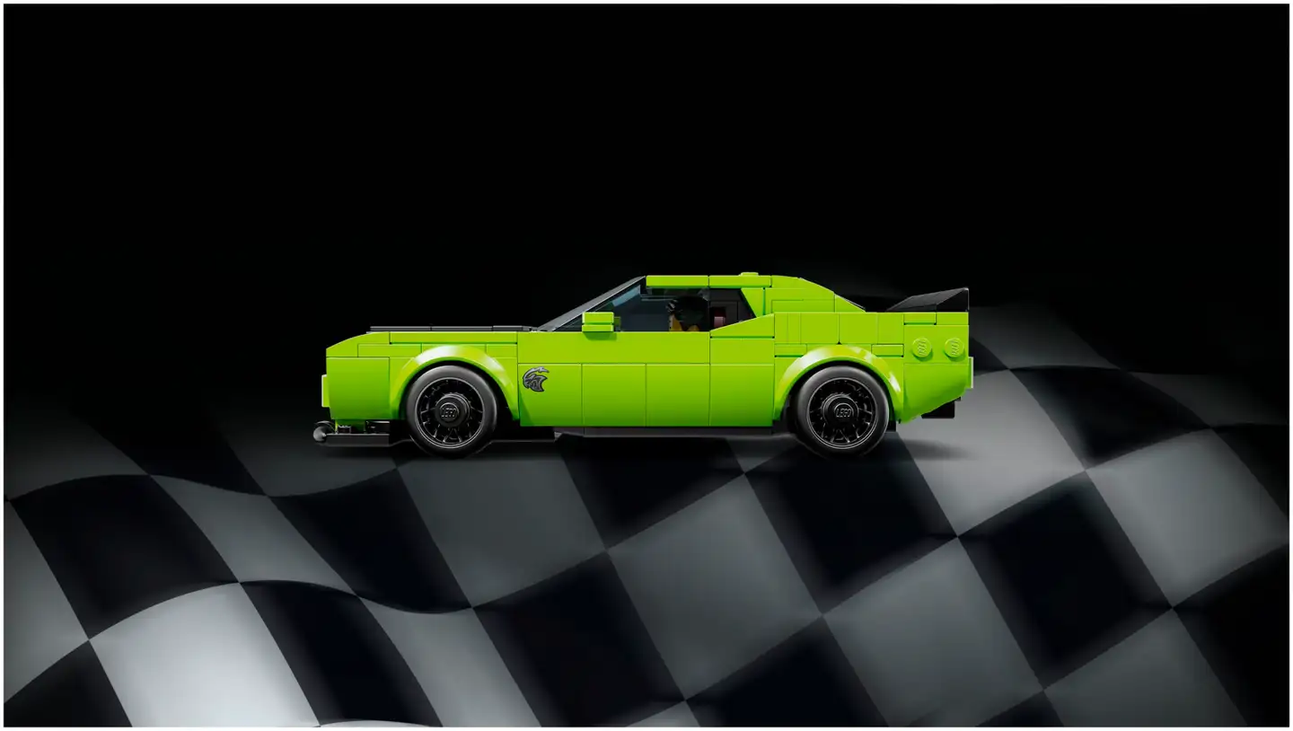 LEGO Speed Champions 77237 Dodge Challenger SRT Hellcat urheiluauto - 6
