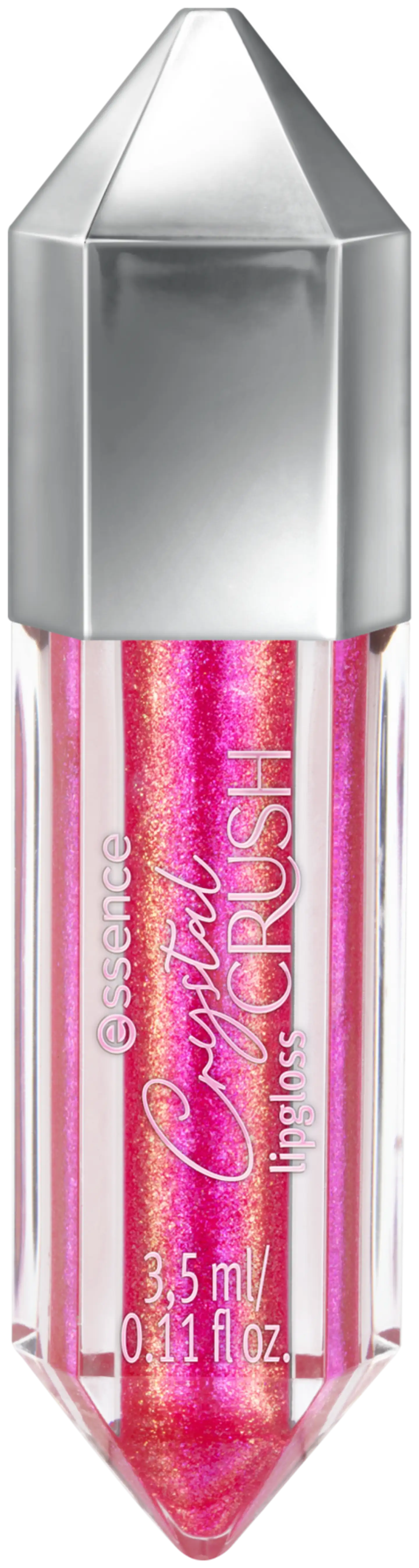 essence CRYSTAL CRUSH lipgloss 01 Ruby Romance 3.5 ml - 1