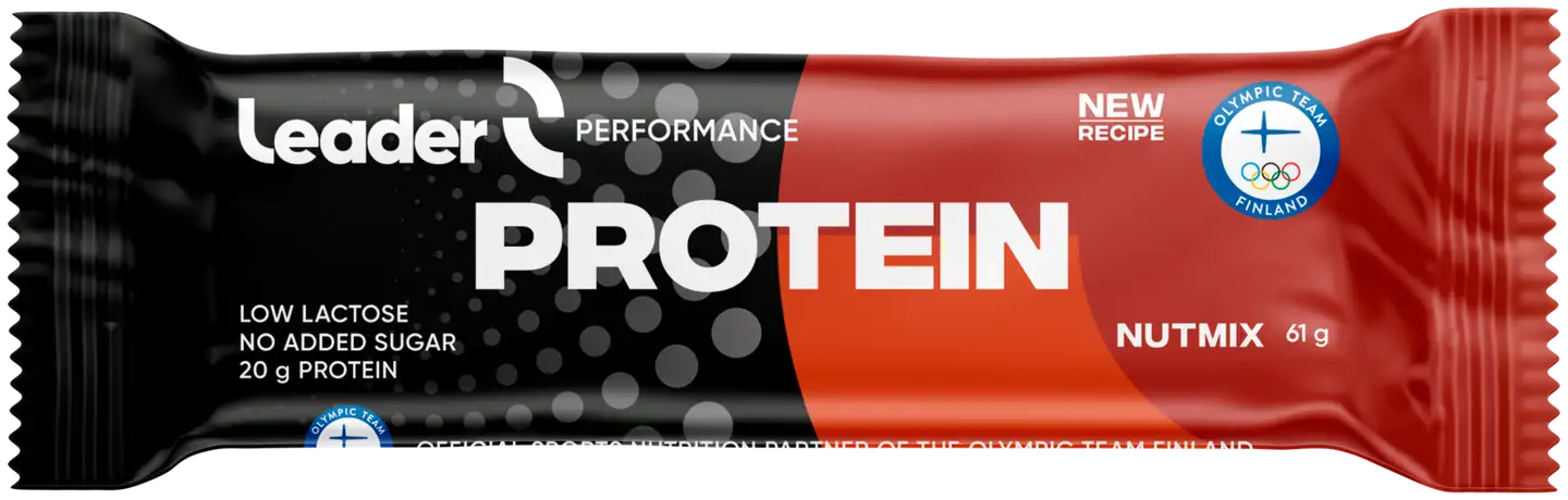 Leader Performance Protein Nutmix pähkinäproteiinipatukka 61 g