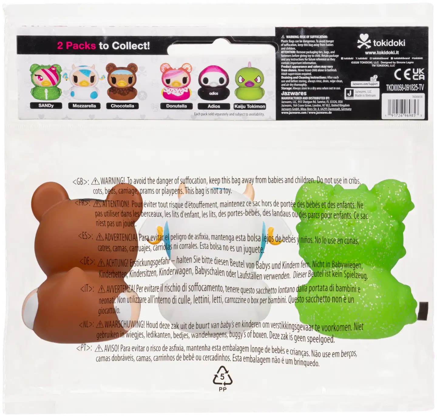 Tokidoki Duck 3-Pack S2 - 4