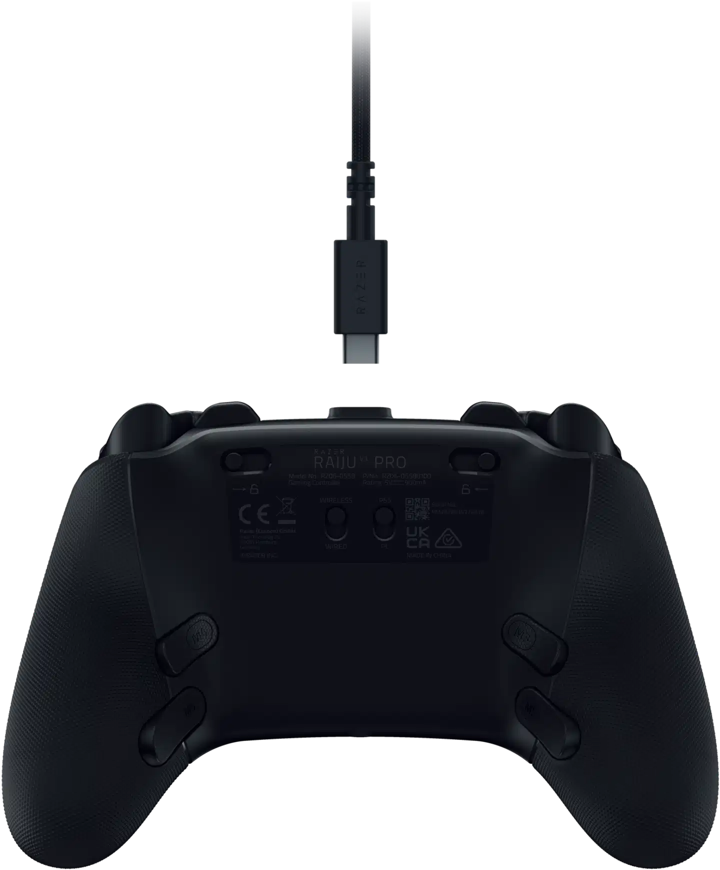 Razer Raiju V3 Pro PS5 langaton ohjain musta - 6