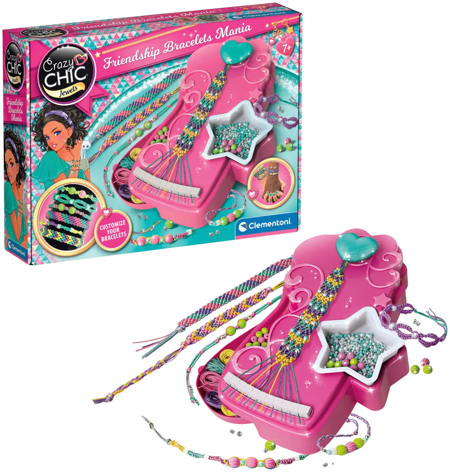 Clementoni Rannekoruaskartelusetti Crazy Chic - 1