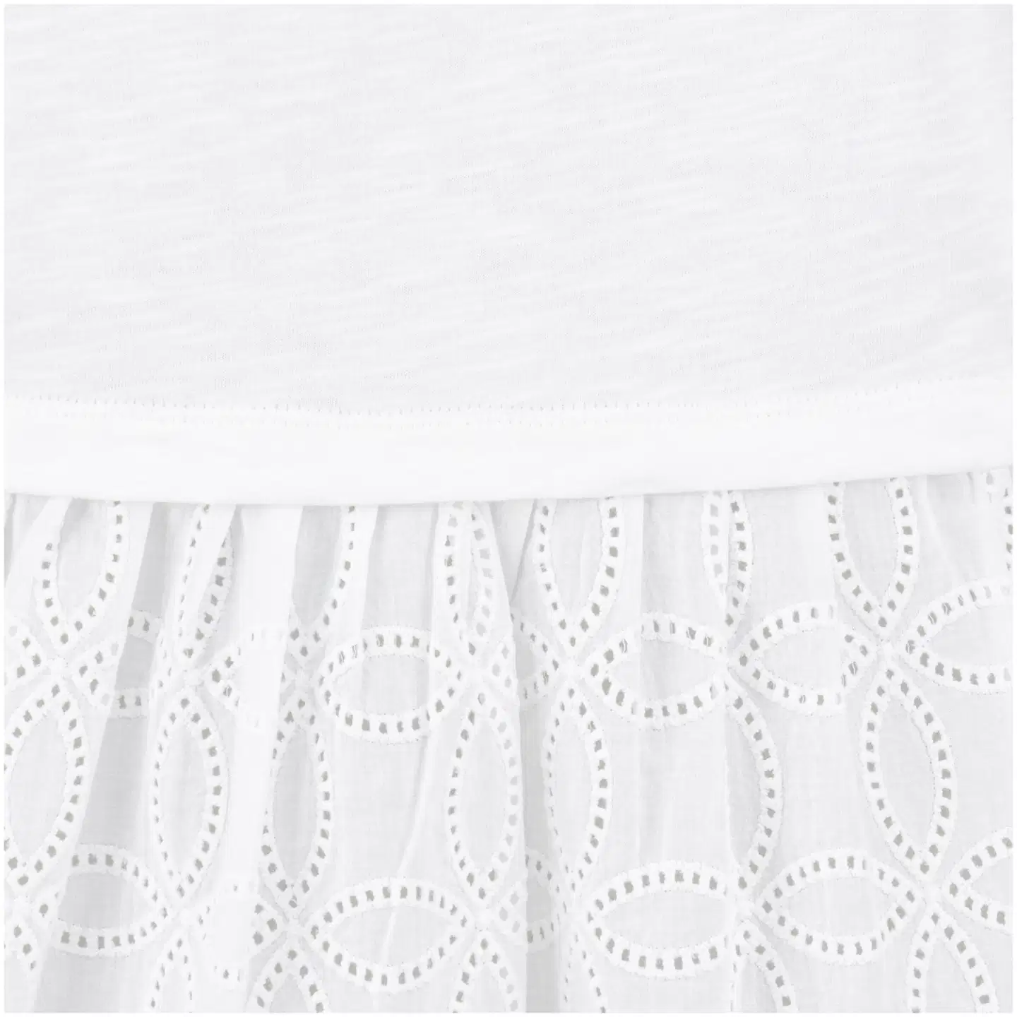 House naisten trikootunika pitsisomisteella 213HP16615, D-mitoitus - WHITE - 3