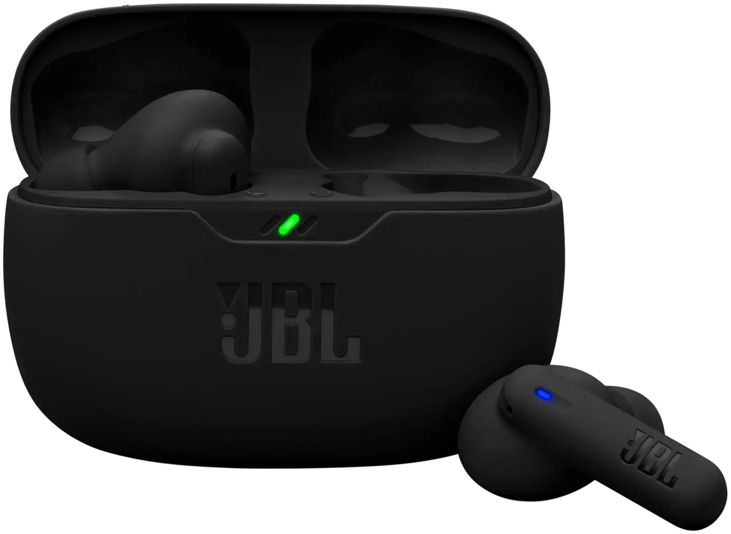 JBL Bluetooth vastamelunappikuulokkeet Vibe Beam 2 musta - 1