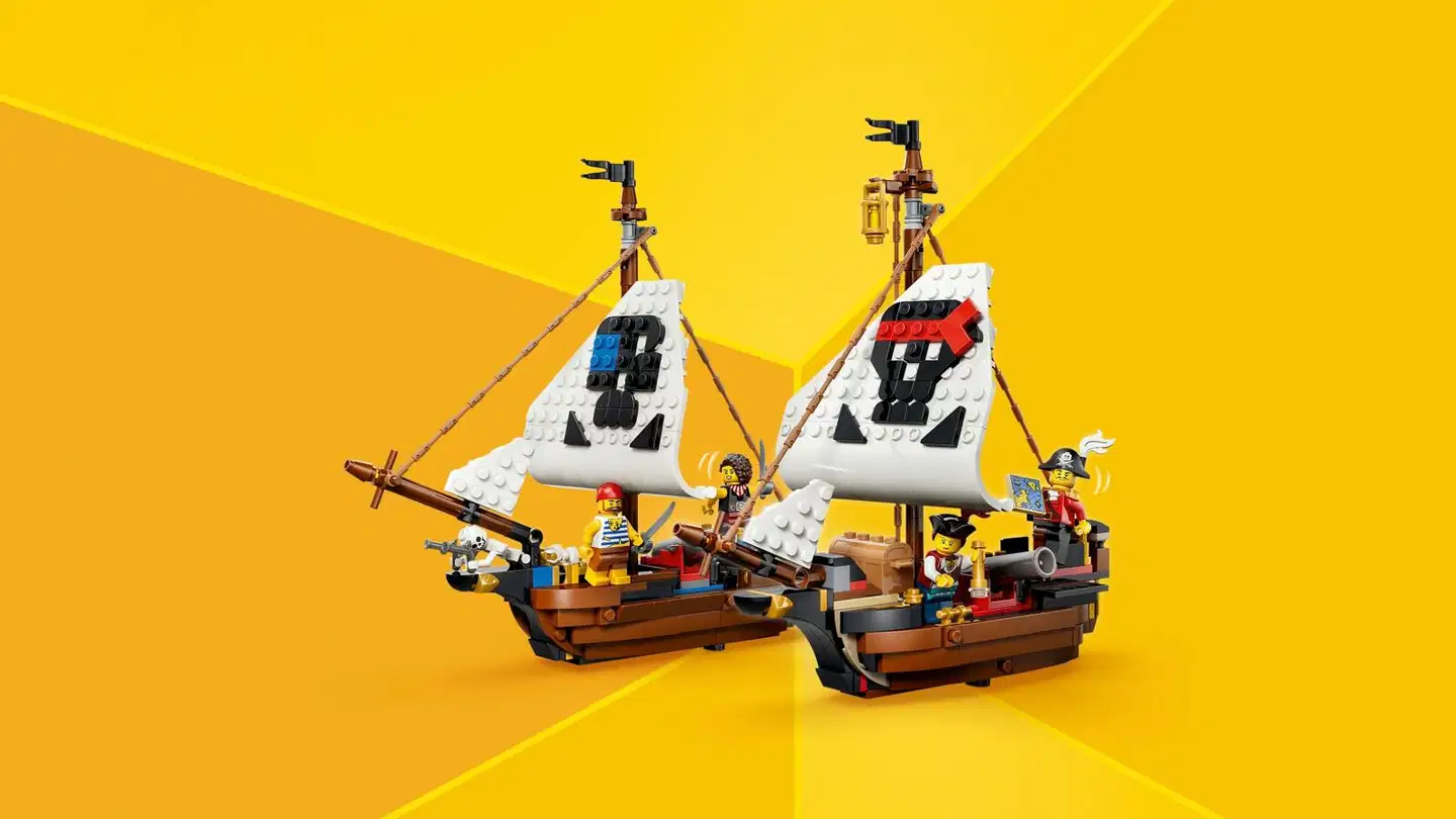 LEGO® Creator 31387 Mahtava merirosvolaiva - 7