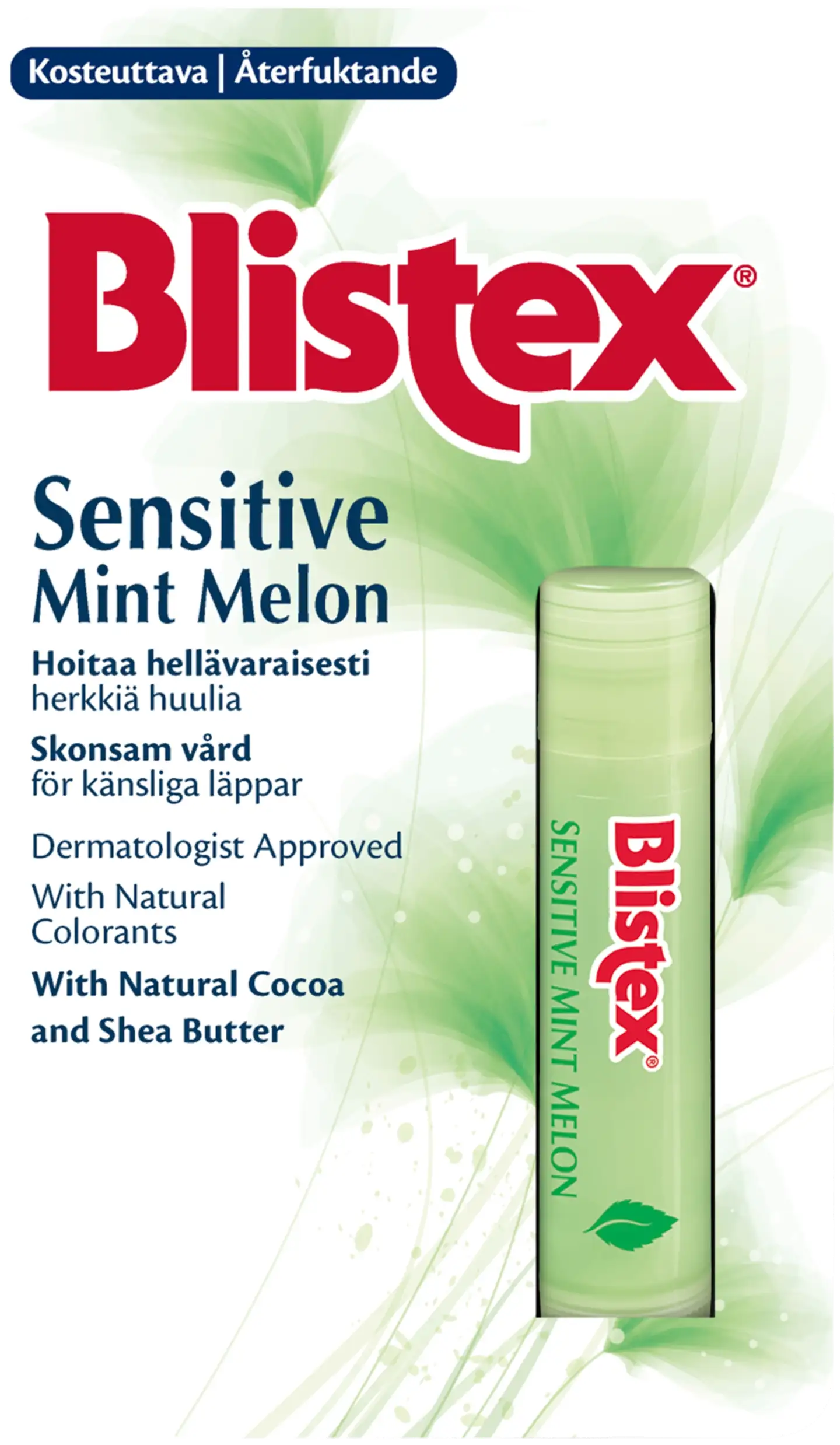 Blistex Sensitive Mint Melon huulivoide 4,25g