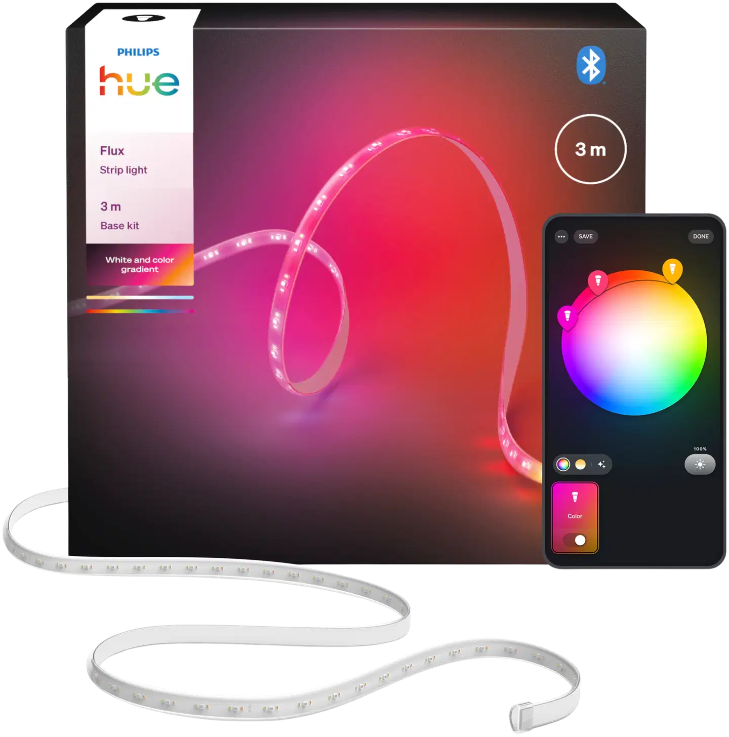 Philips Hue Flux valonauha 3m - 1