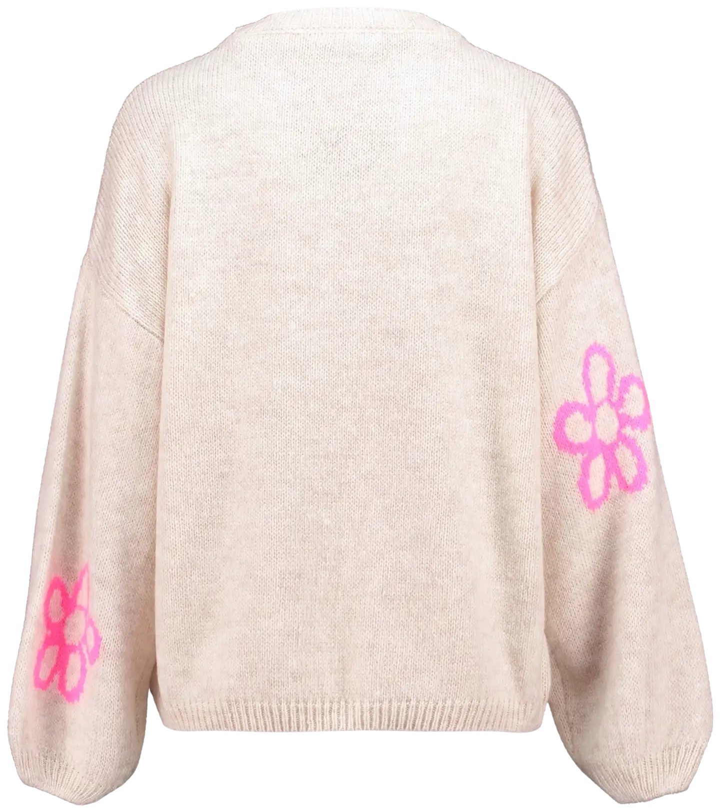 Hailys naisten neule sk al44va unf-5052 - beige/pink flower - 3