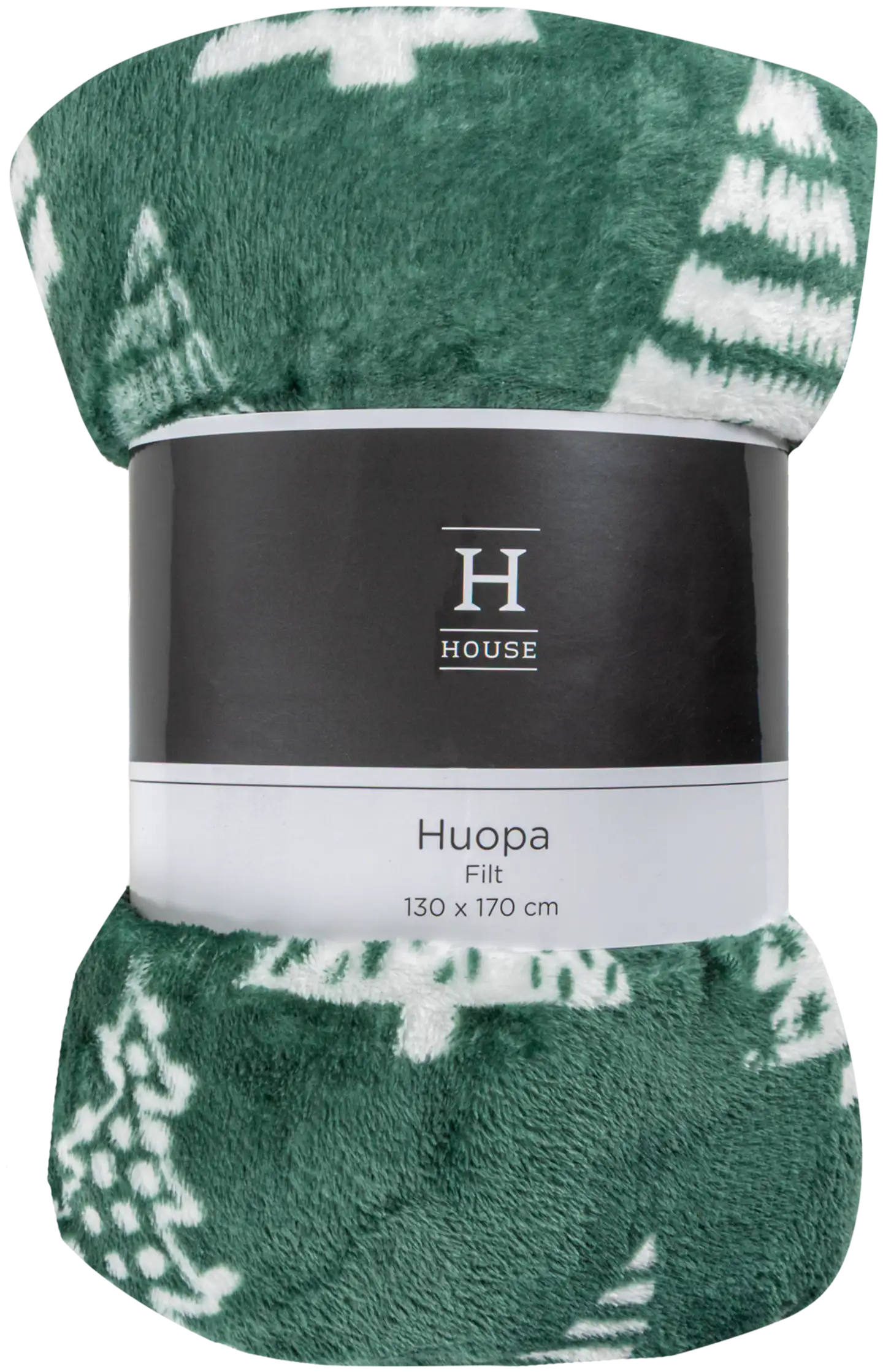 House huopa Kuuset 130x170 cm vihreä/valkoinen - 3