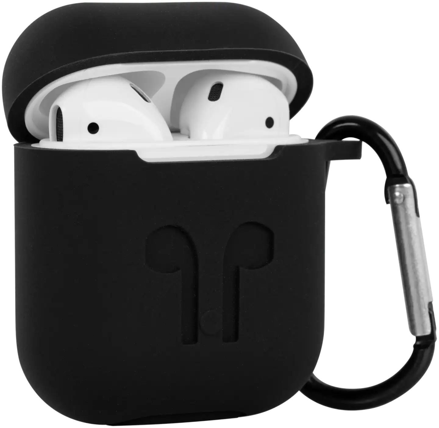 Wave silikonisuoja Apple AirPods (1. ja 2. sukupolvi) musta - 1