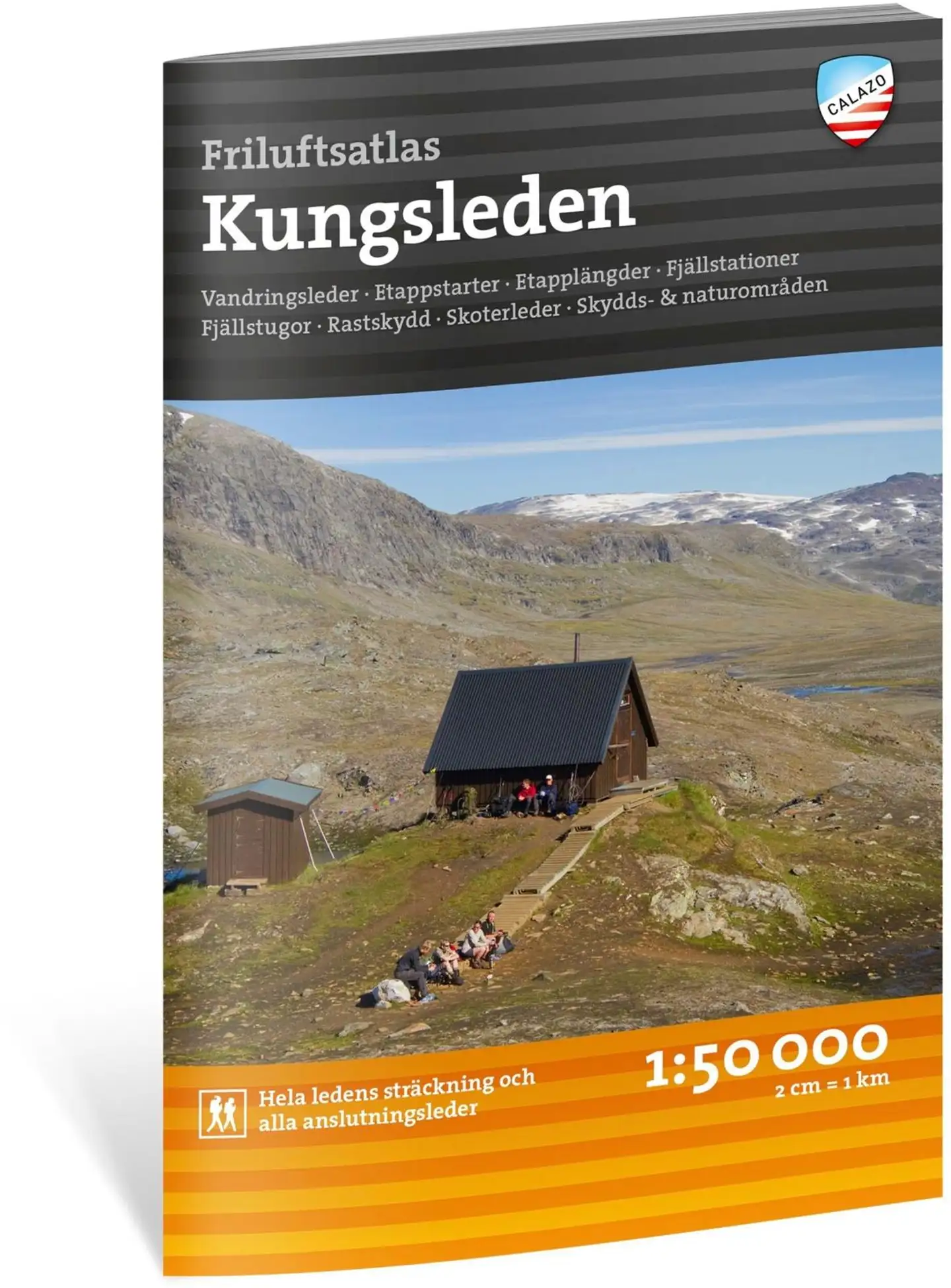 Friluftsatlas Kungsleden 1:50 000