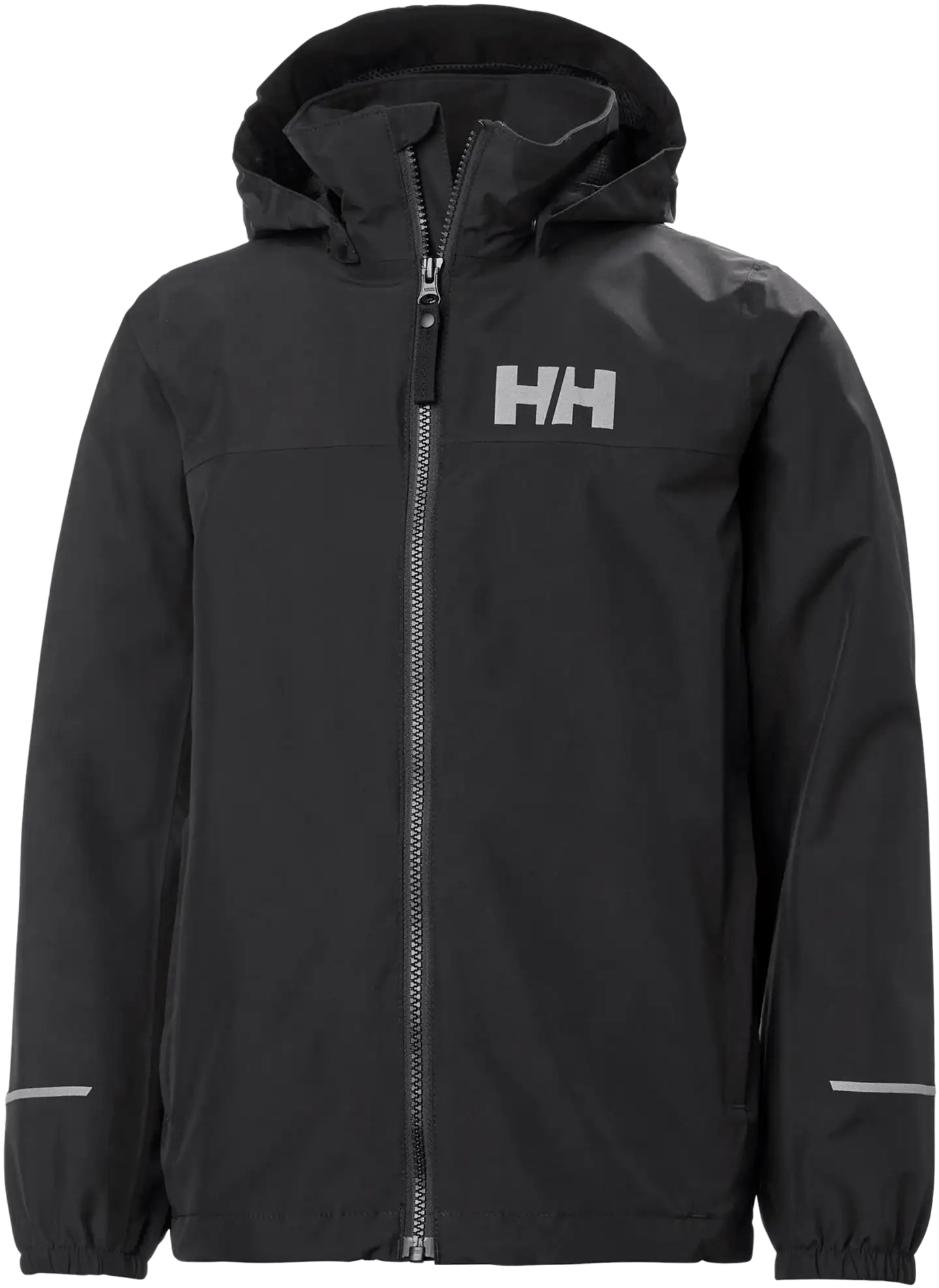 HH nuorten ulkoilutakki Juell Rain - BLACK - 1