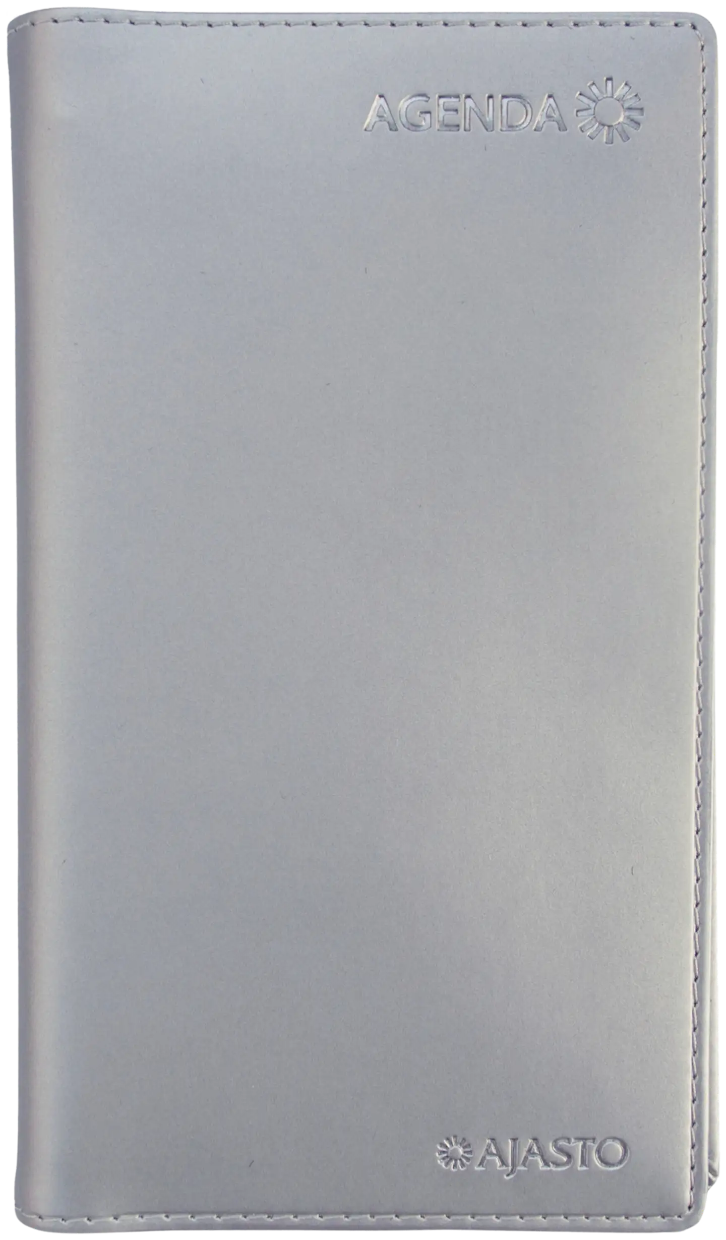Ajasto Fickkalender Agenda, svenskspråkig, silver - 1