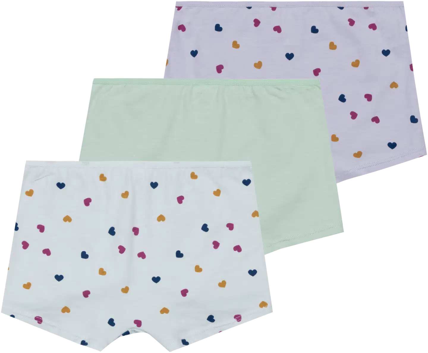 House lasten bokserialushousut tyttöjen malli Sydän 230H263211 3-pack - MULTICOLOR - 2