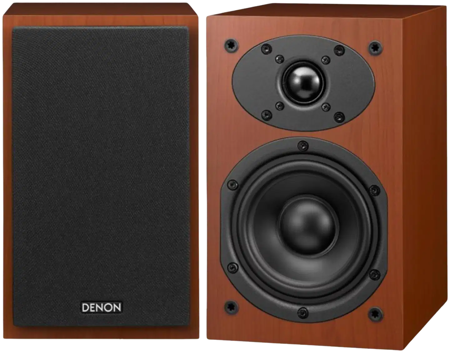 Denon hyllykaiutinpari kirsikka - 1