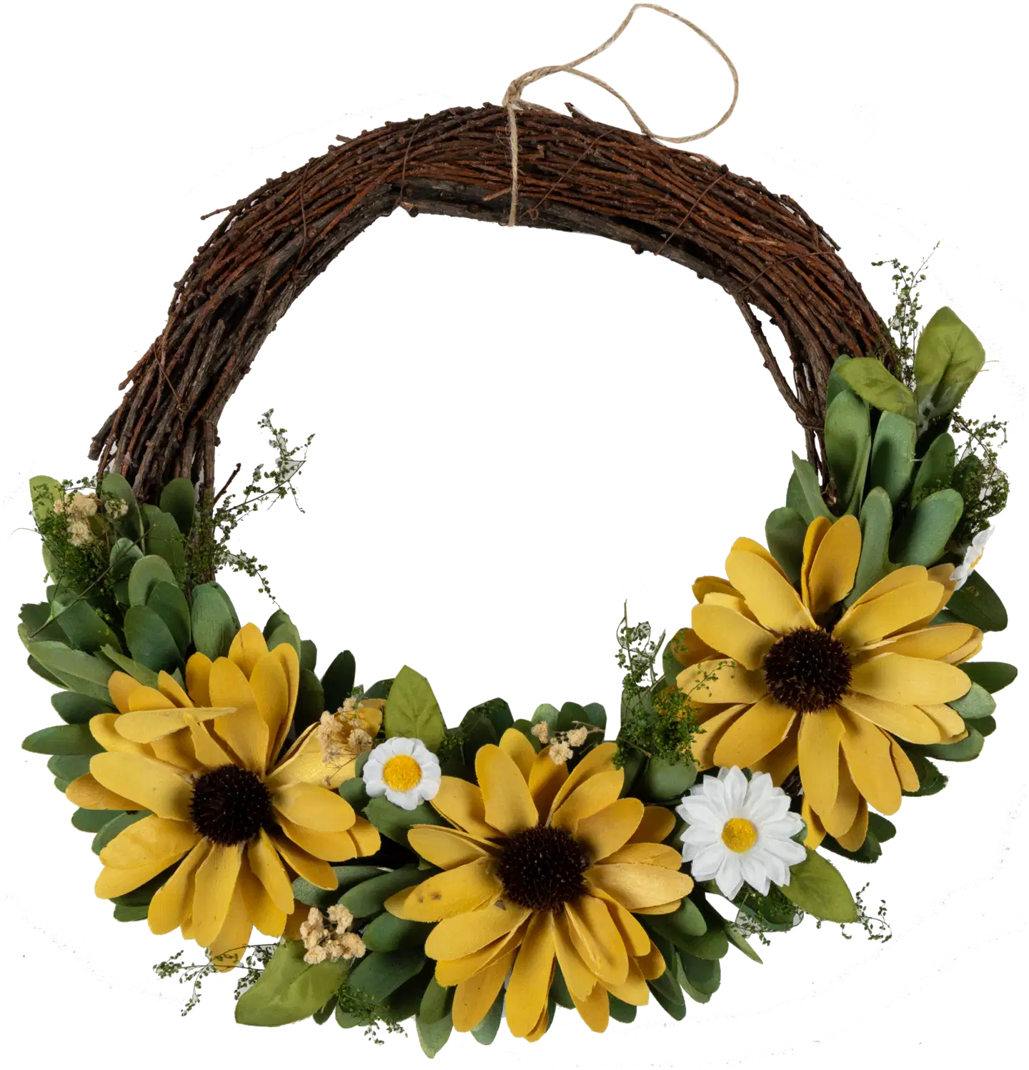 Kranssi Auringonkukka 34 cm