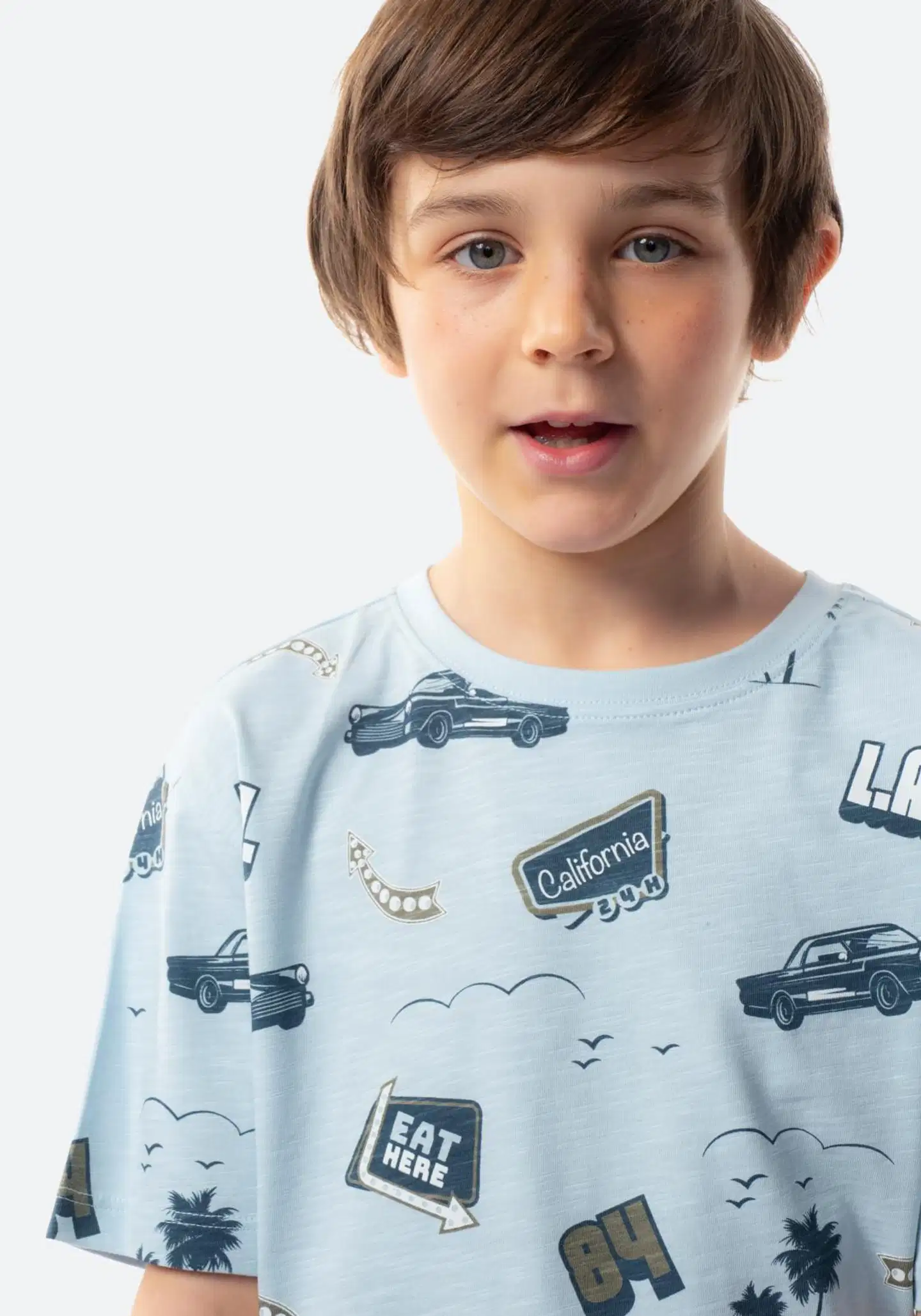 TEX lasten t-paita I276360 - Blue Light - 4