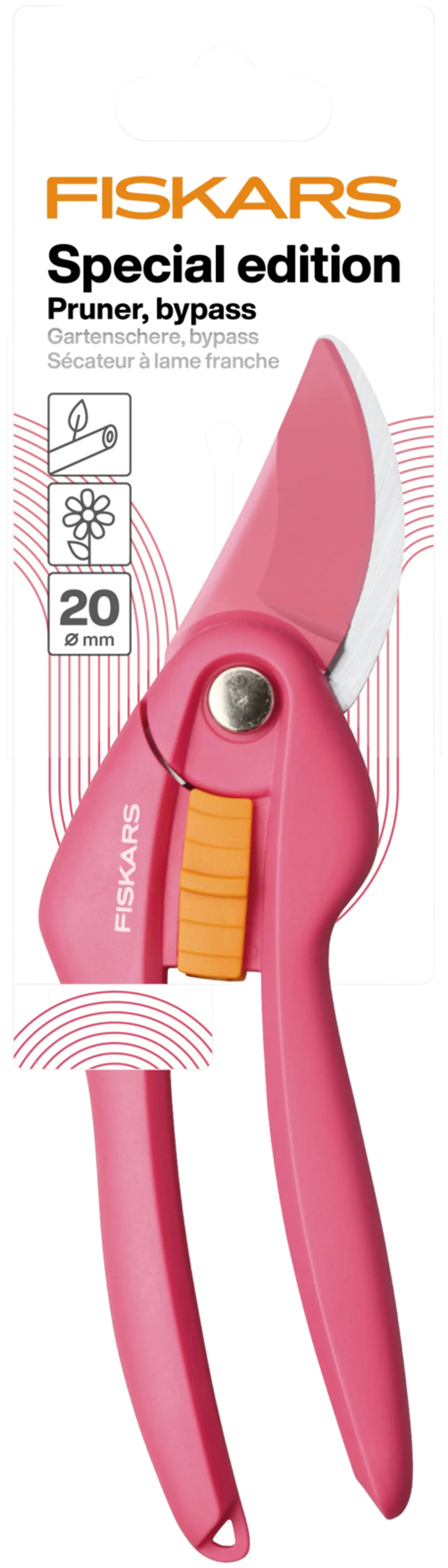 Fiskars oksasakset ohileikkaavat Ruby P26 - 2