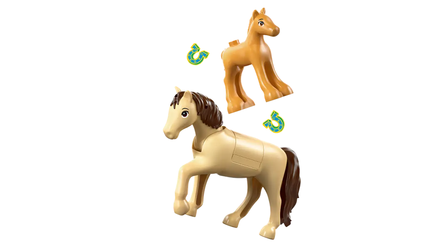 LEGO® LEGO Friends 42695 Hevosen ja varsan kuljetusvaunu - 12