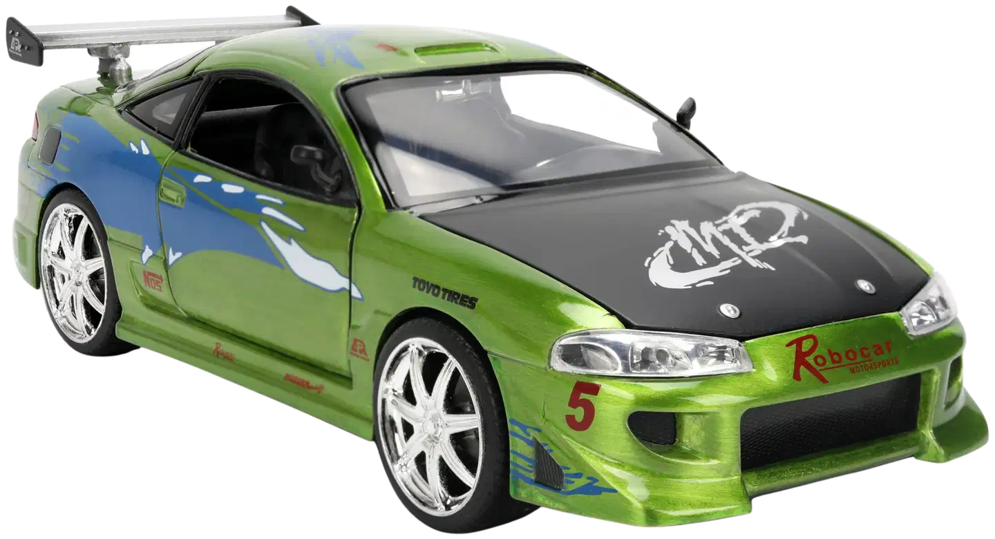 Jada - Fast & Furious Anniversary Brian's Mitsubishi Eclipse 1:24, 19 cm, die-cast - 9