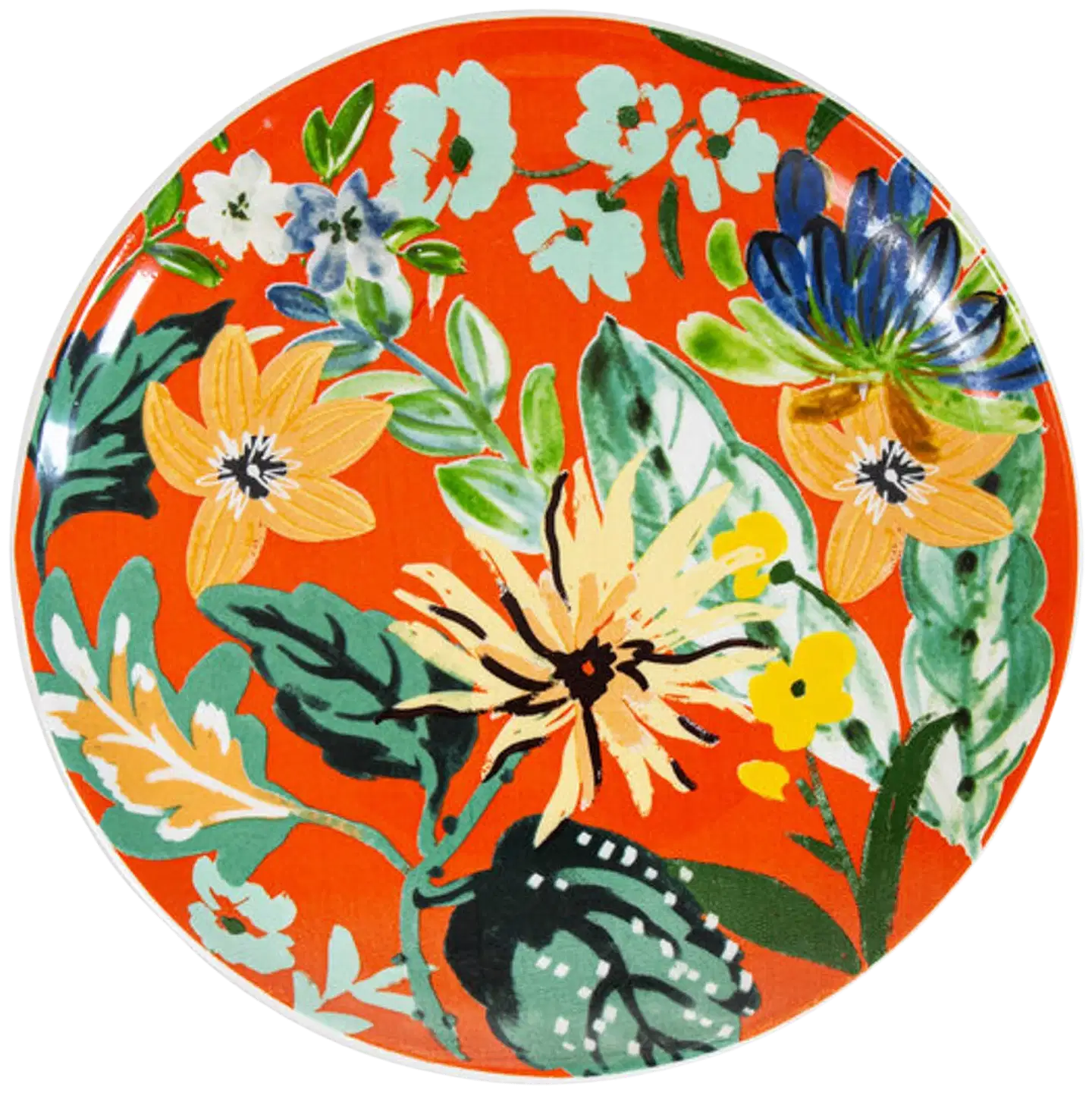 AmandaB salaattilautanen oranssi 21cm