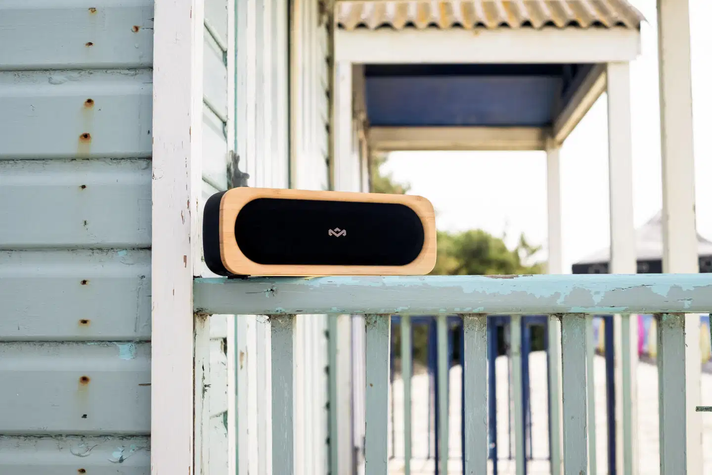 House of Marley Bluetooth kaiutin Get Together Go, musta/puu - 12