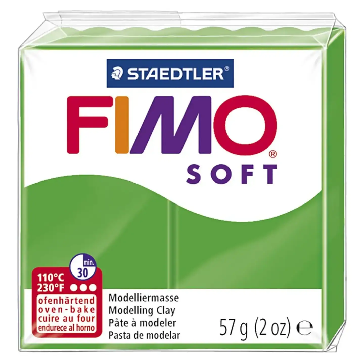 FIMO Soft  muovailumassa, trooppinen vihreä, 57 g