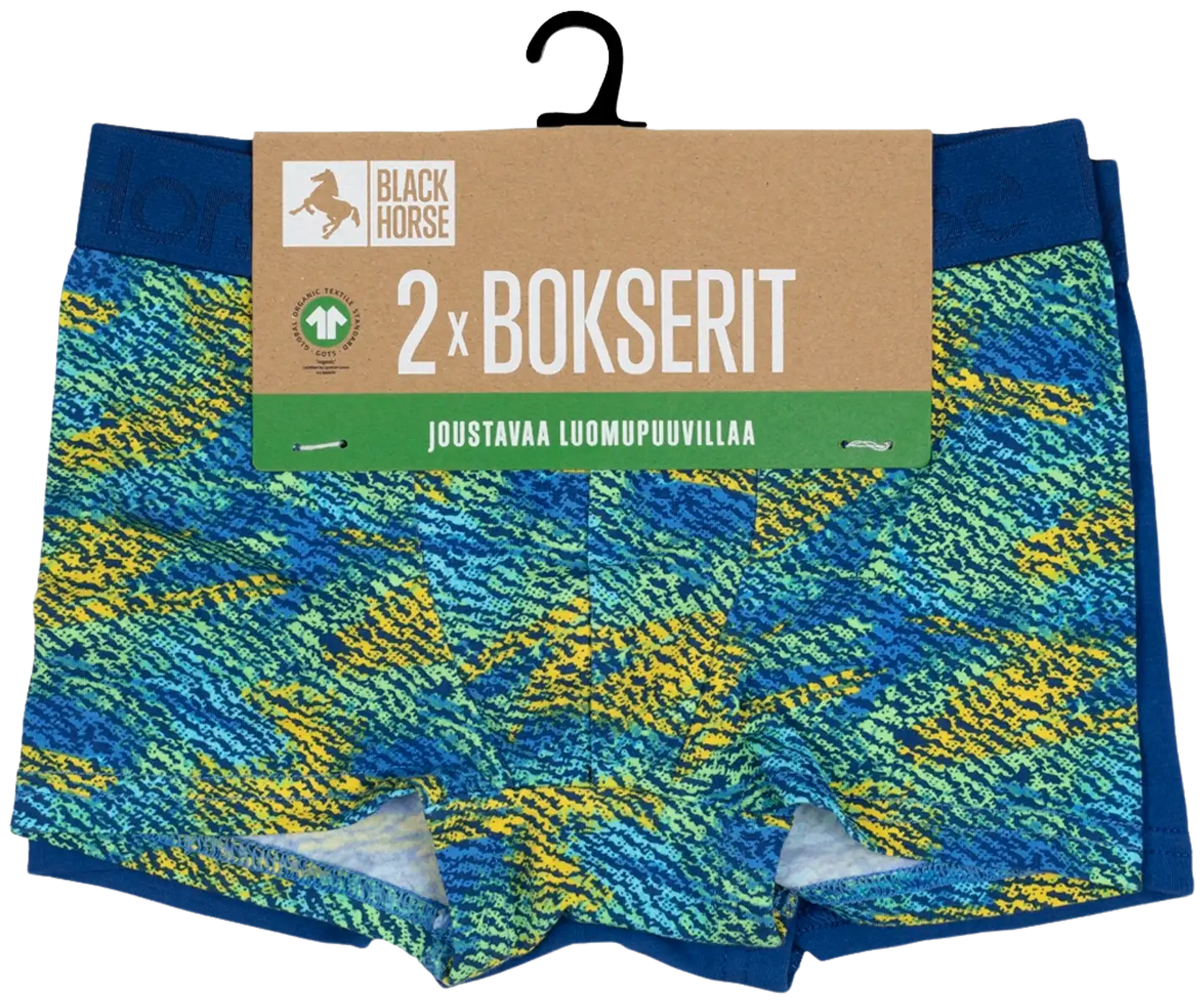 Black Horse lasten bokserit 2-pack J028 - Summer Vibe - 1