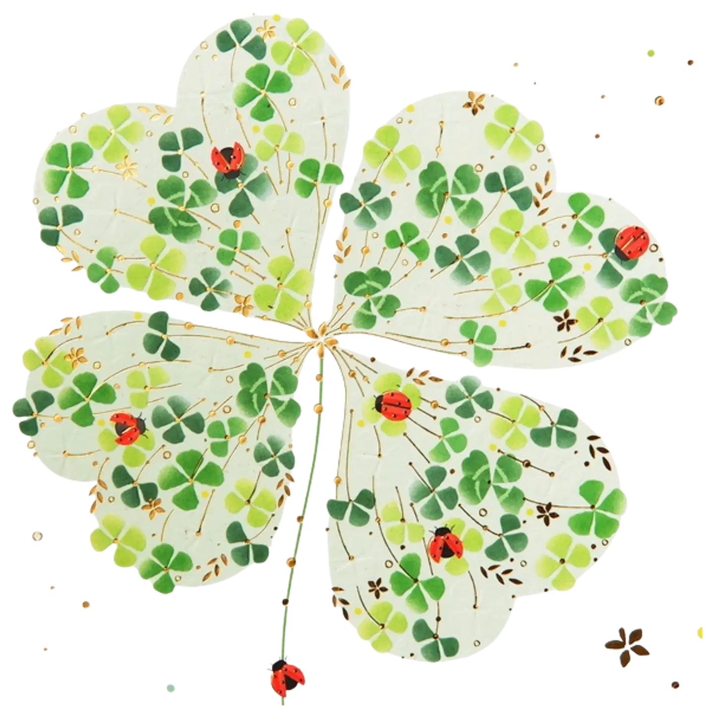 Goldbuch lucky clover muistikirja A5/200 - 3