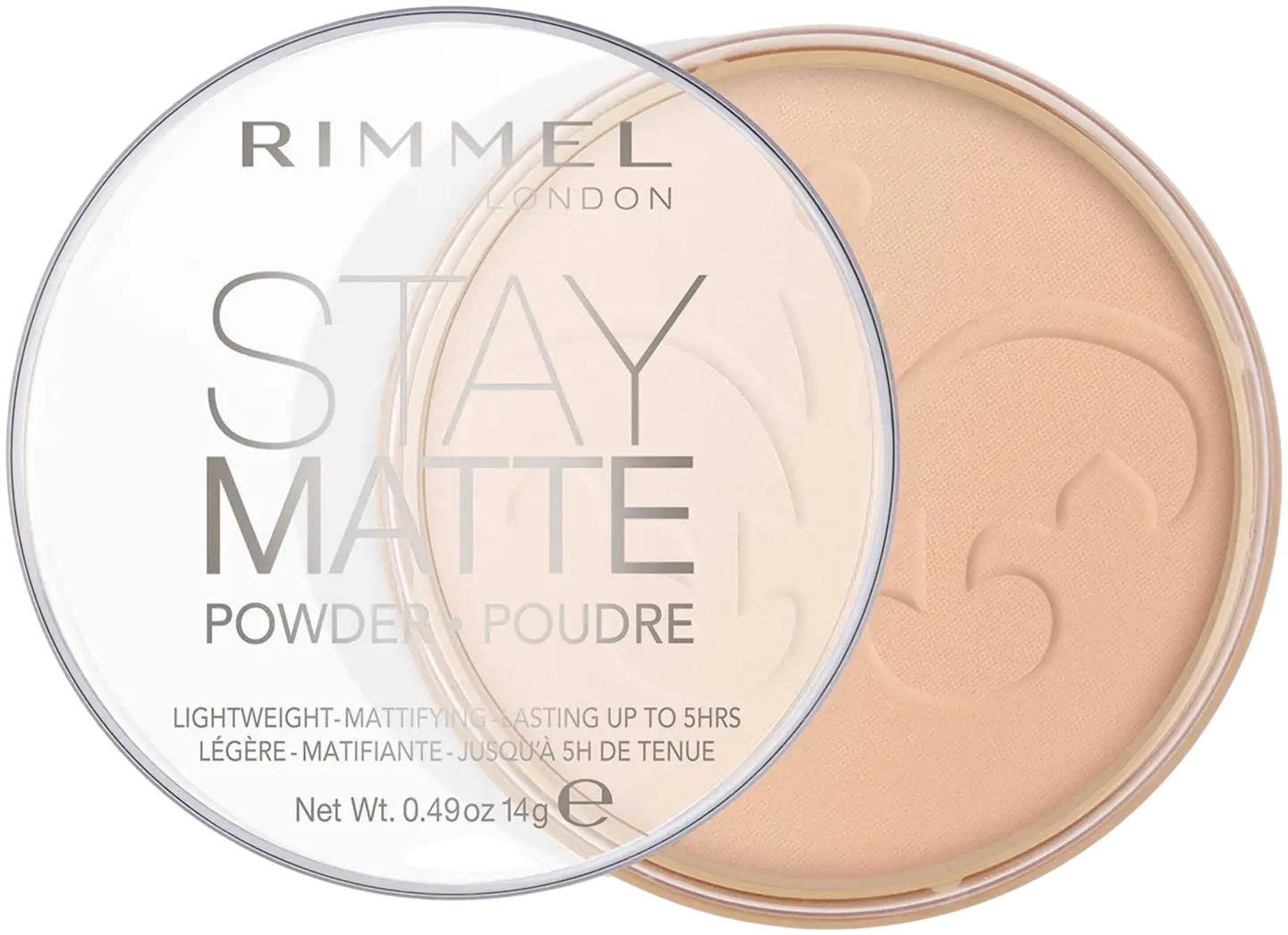 Rimmel 14g Stay Matte Pressed Powder 005 Silky Beige kivipuuteri - 2