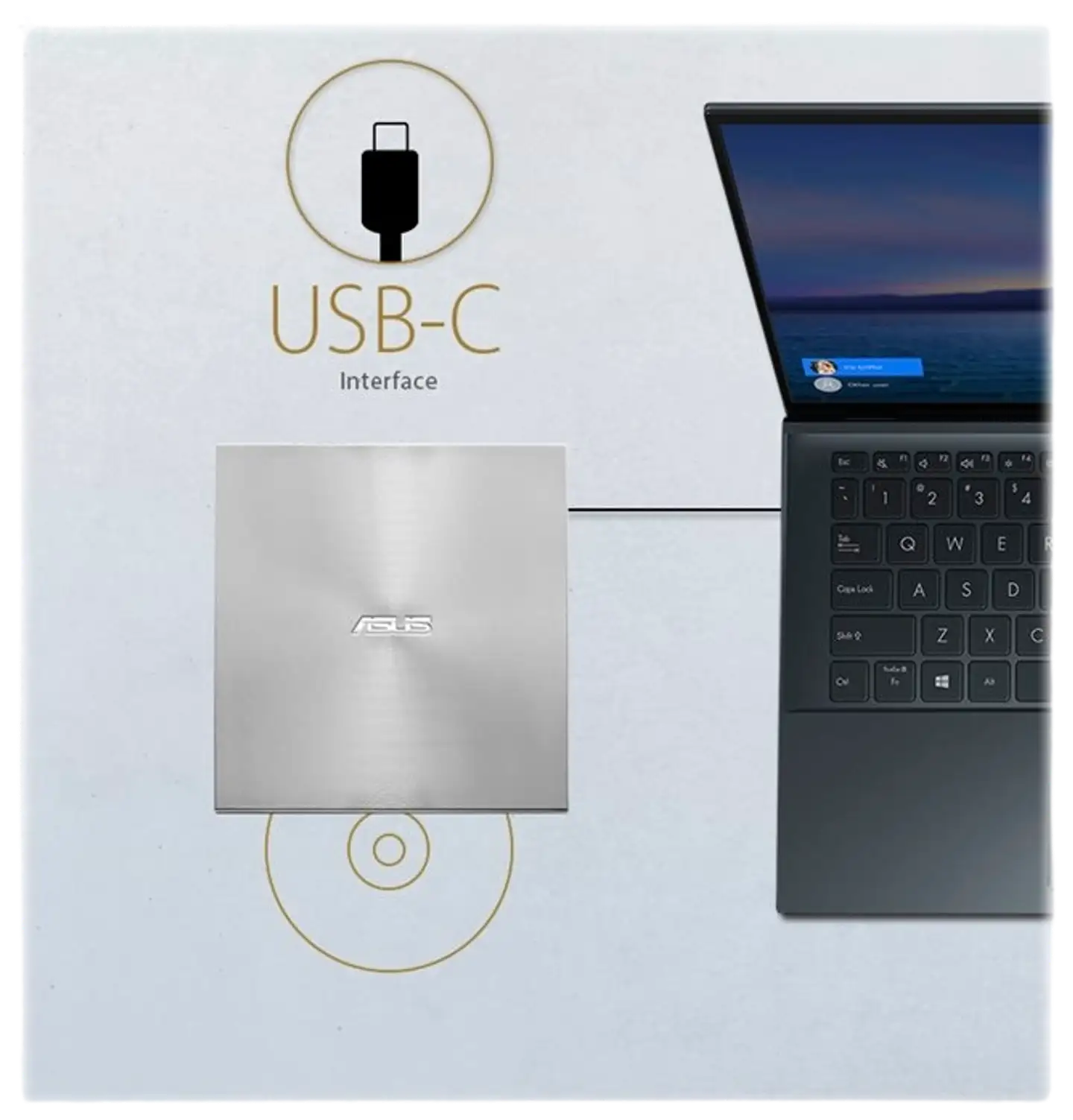 Asus ulkoinen DVD-asema SDRW - 6