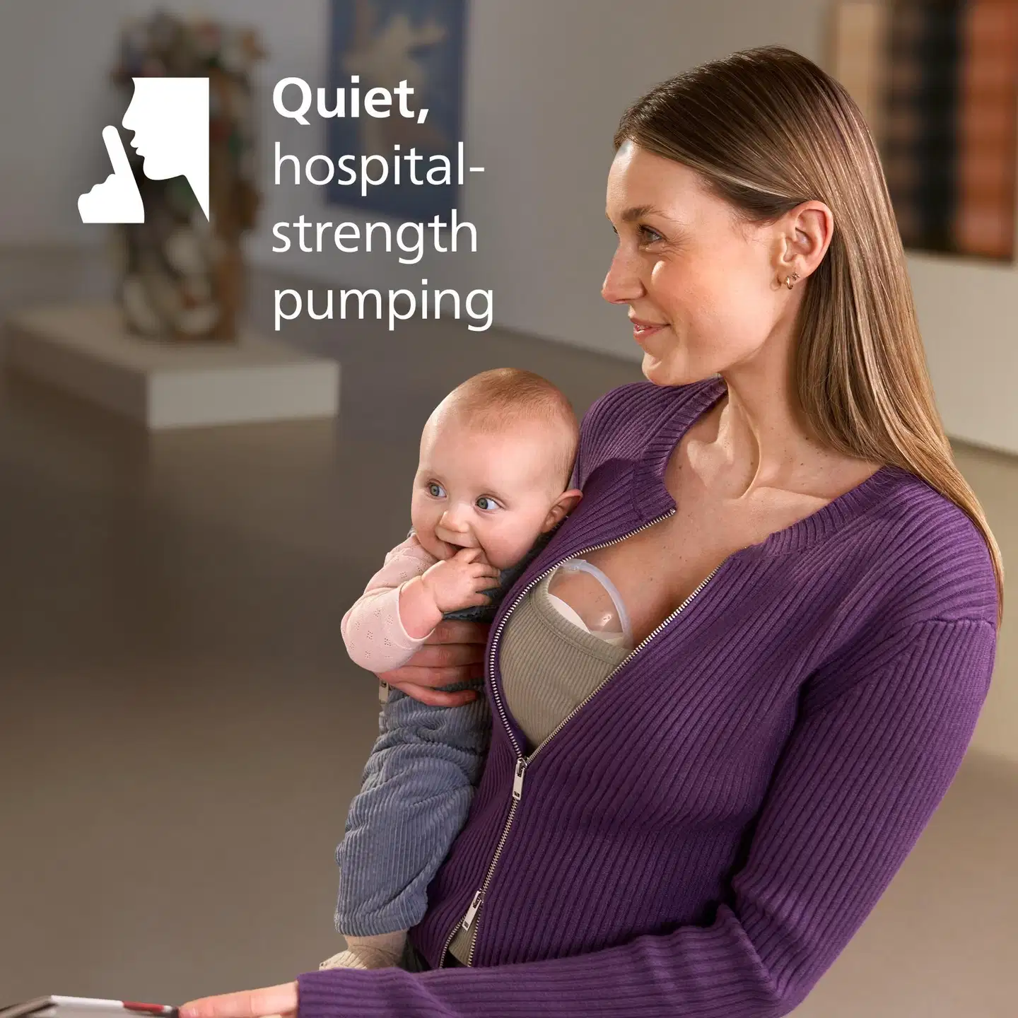 Philips  Avent Hands-Free rintapumppu - 2