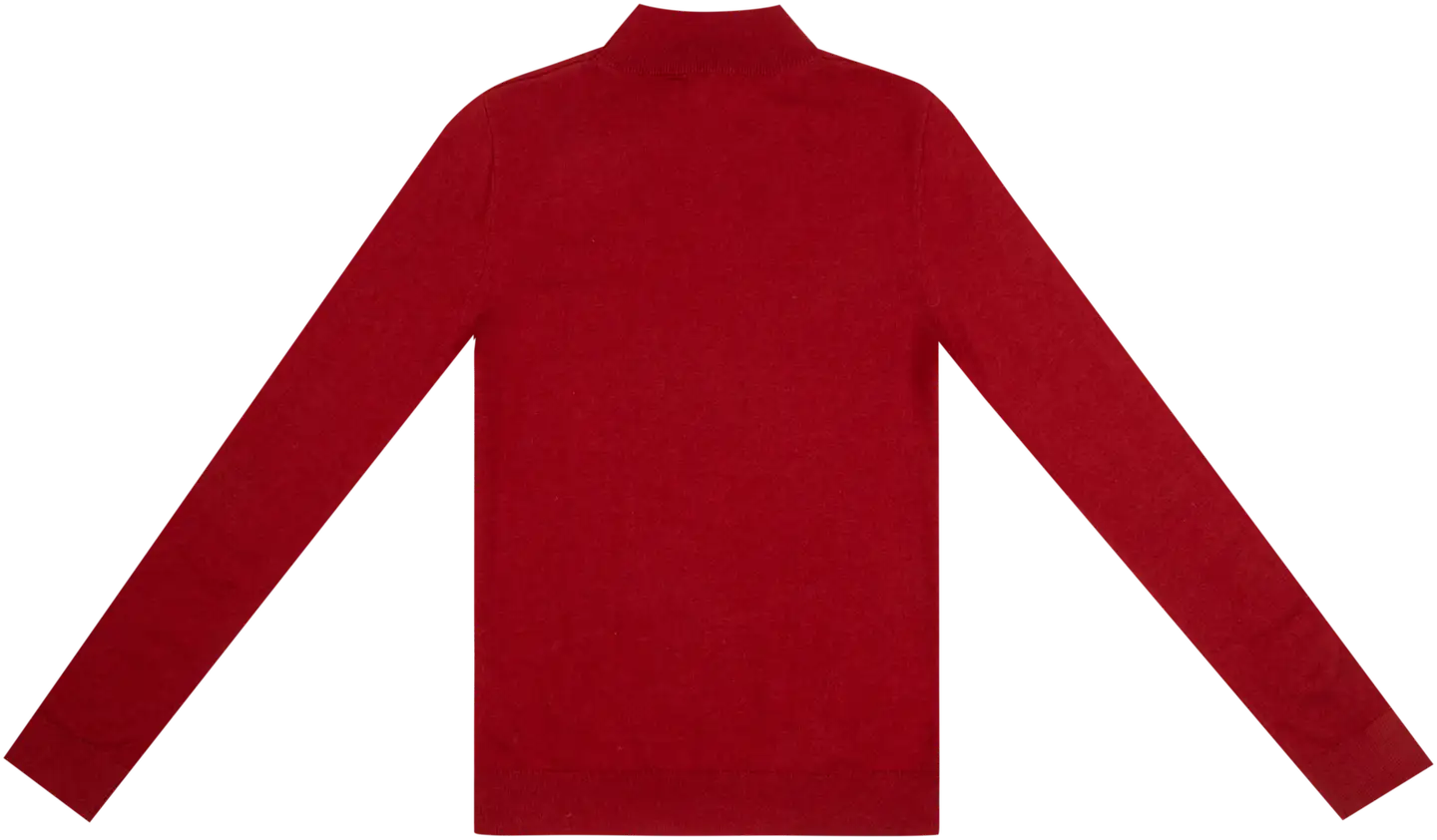 London Fog naisten neulepoolo merinosekoitetta 218L342509 - dark red - 2
