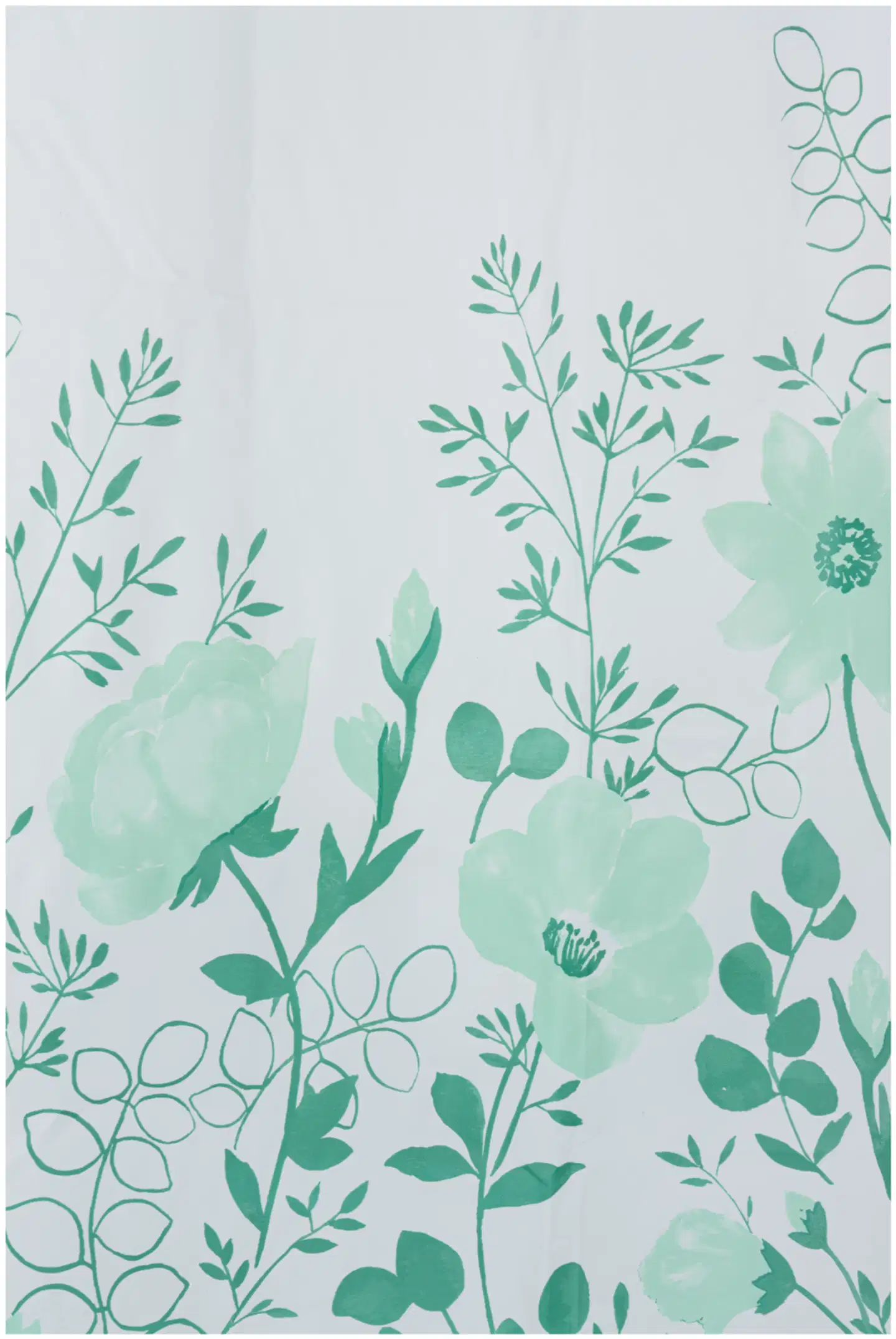 House suihkuverho Garden 180x200 cm vihreä - 2
