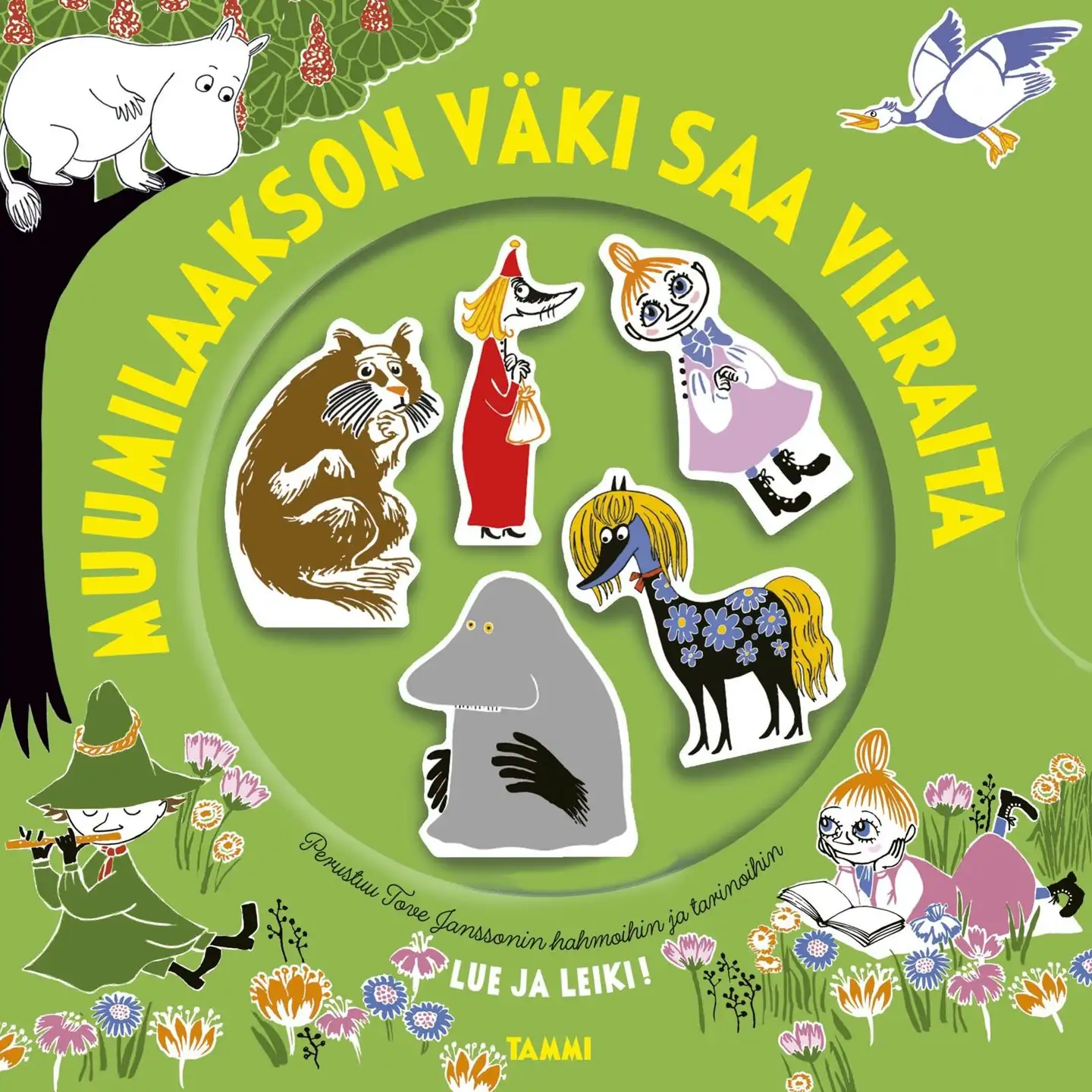 Muumilaakson väki saa vieraita - Lue ja leiki