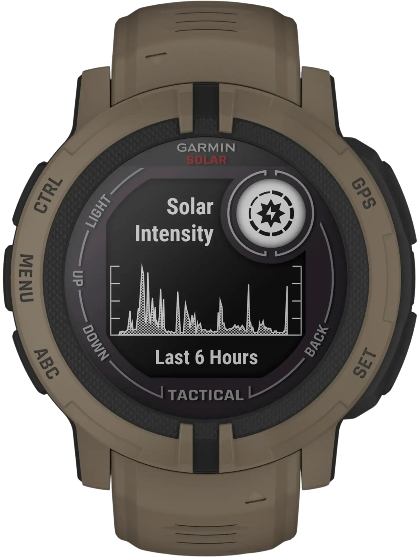 Garmin Instinct 2 solar taktinen versio multisport GPS kello, ruskea - 2