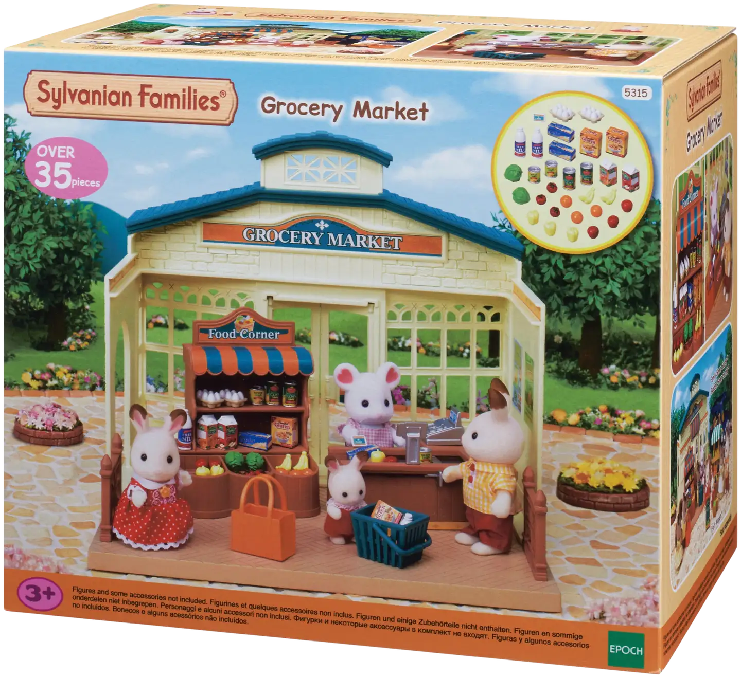 Sylvanian Families Kylän supermarket - 1