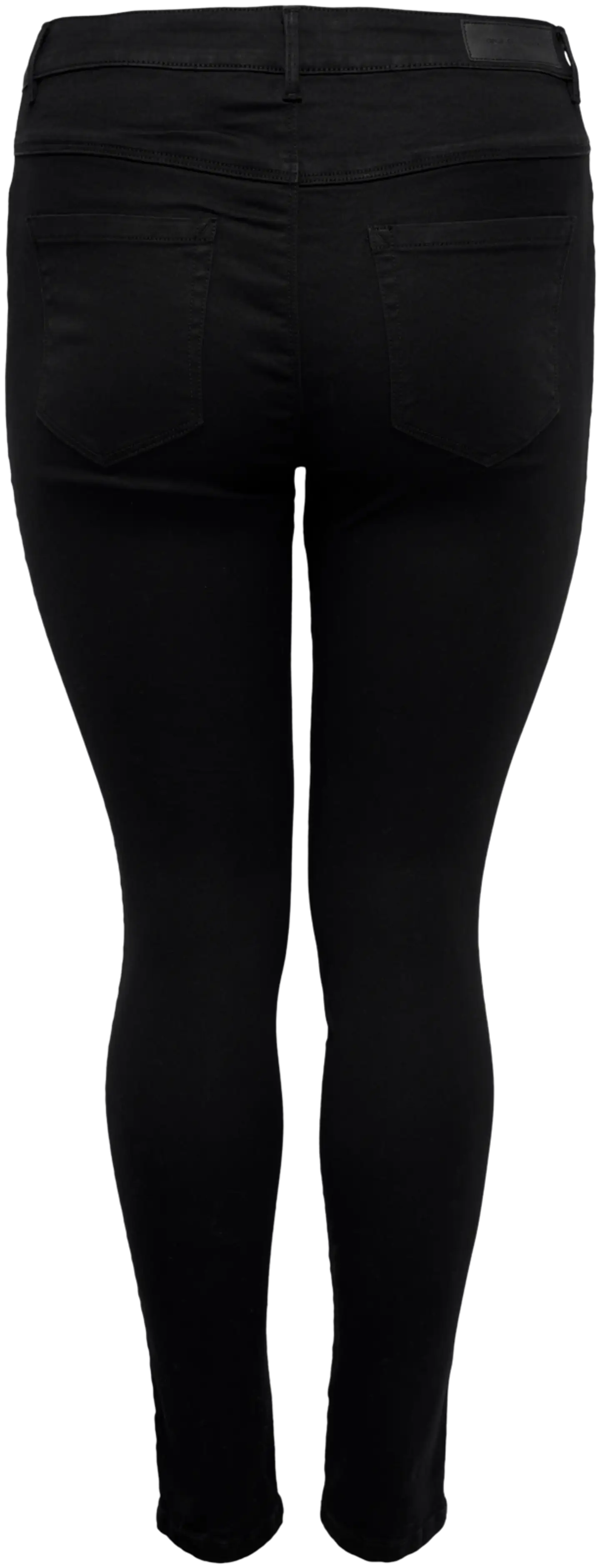 Only Carmakoma naisten skinny farkut Caraugusta - BLACK - 2