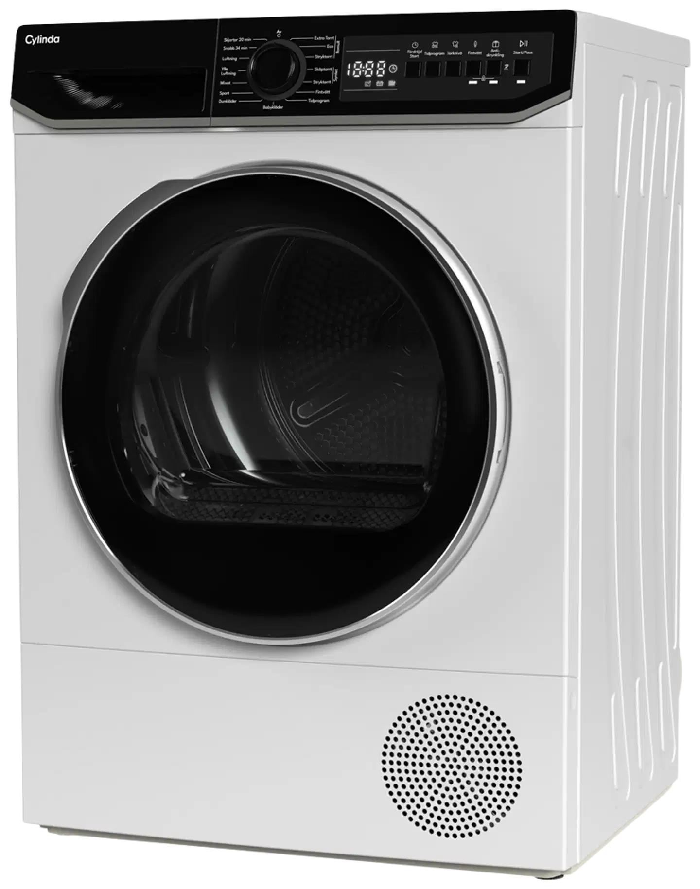 Cylinda kuivausrumpu TVP911G28E, 8 kg, valkoinen - 3