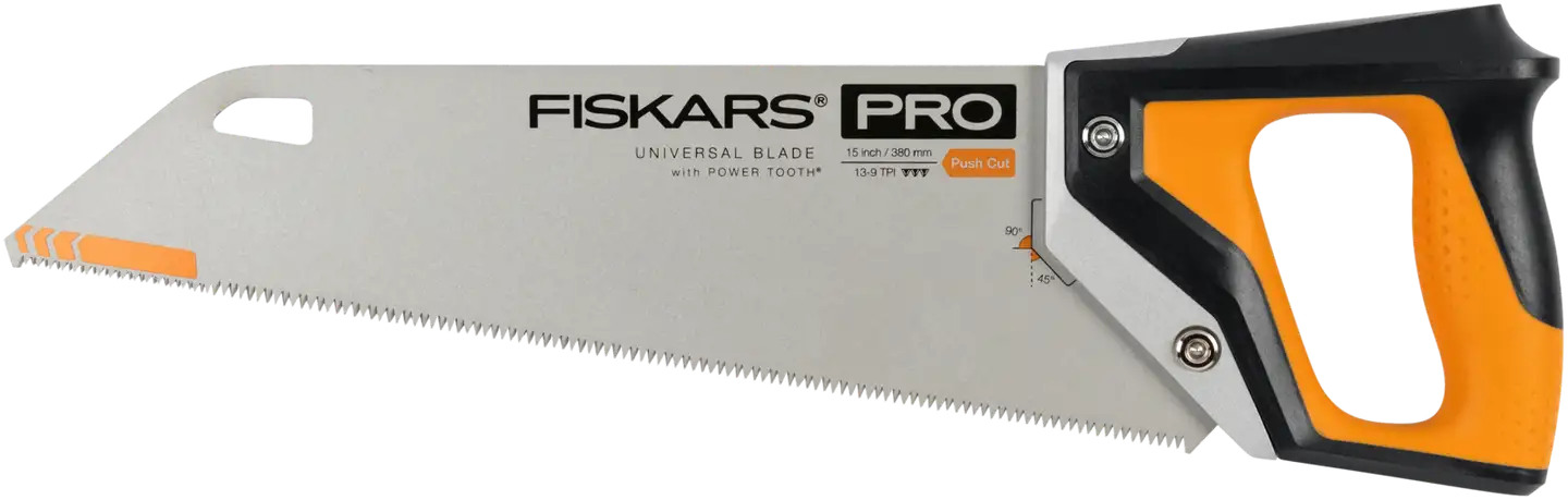 Fiskars PowerTooth käsisaha 380mm 9tpi - 5