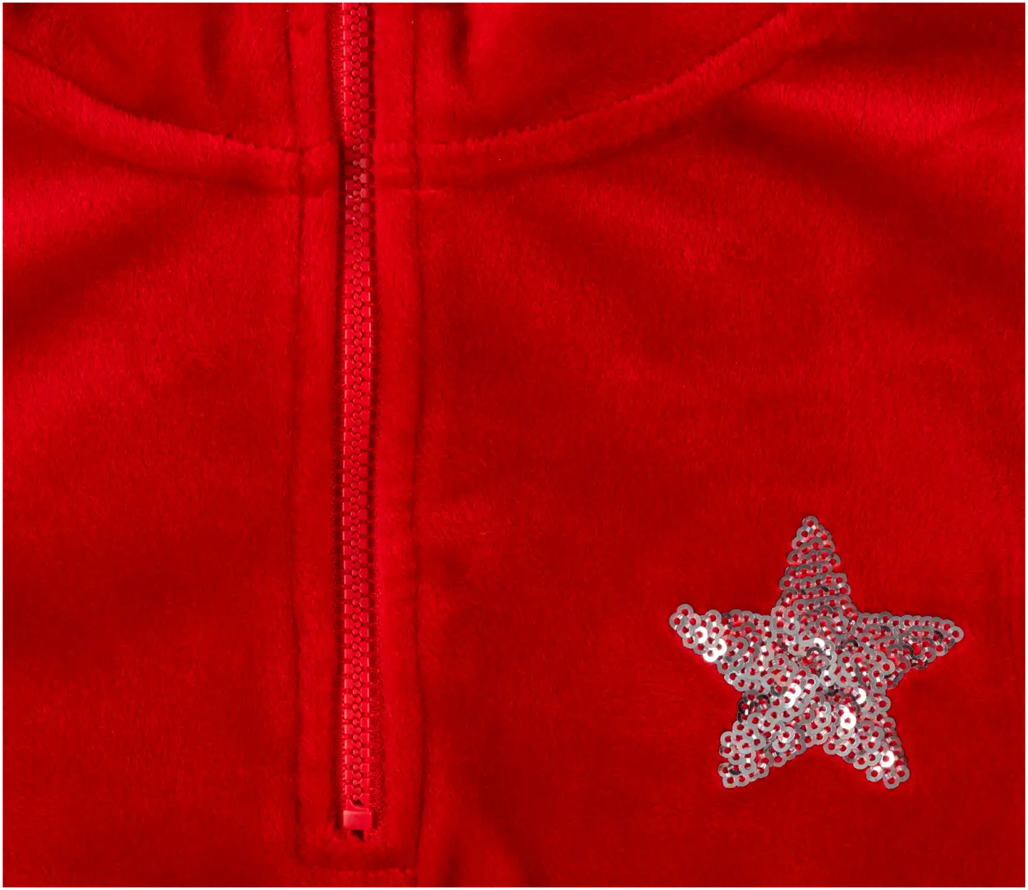 House nuorten collegepusero velour 23TH412529 - Racing red - 3