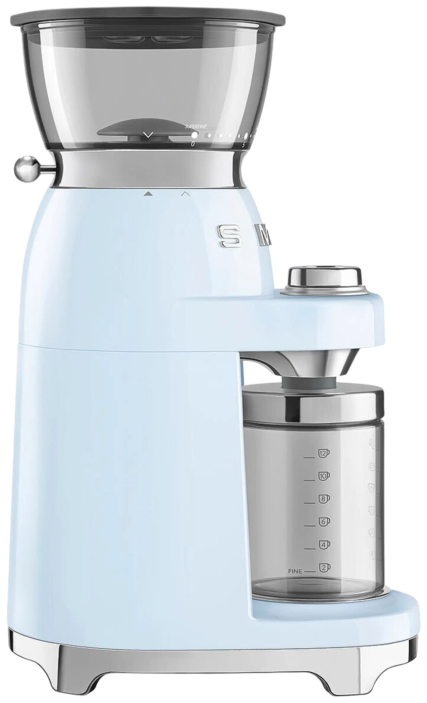 Smeg kahvimylly CGF03PBEU pastellinsininen - 3