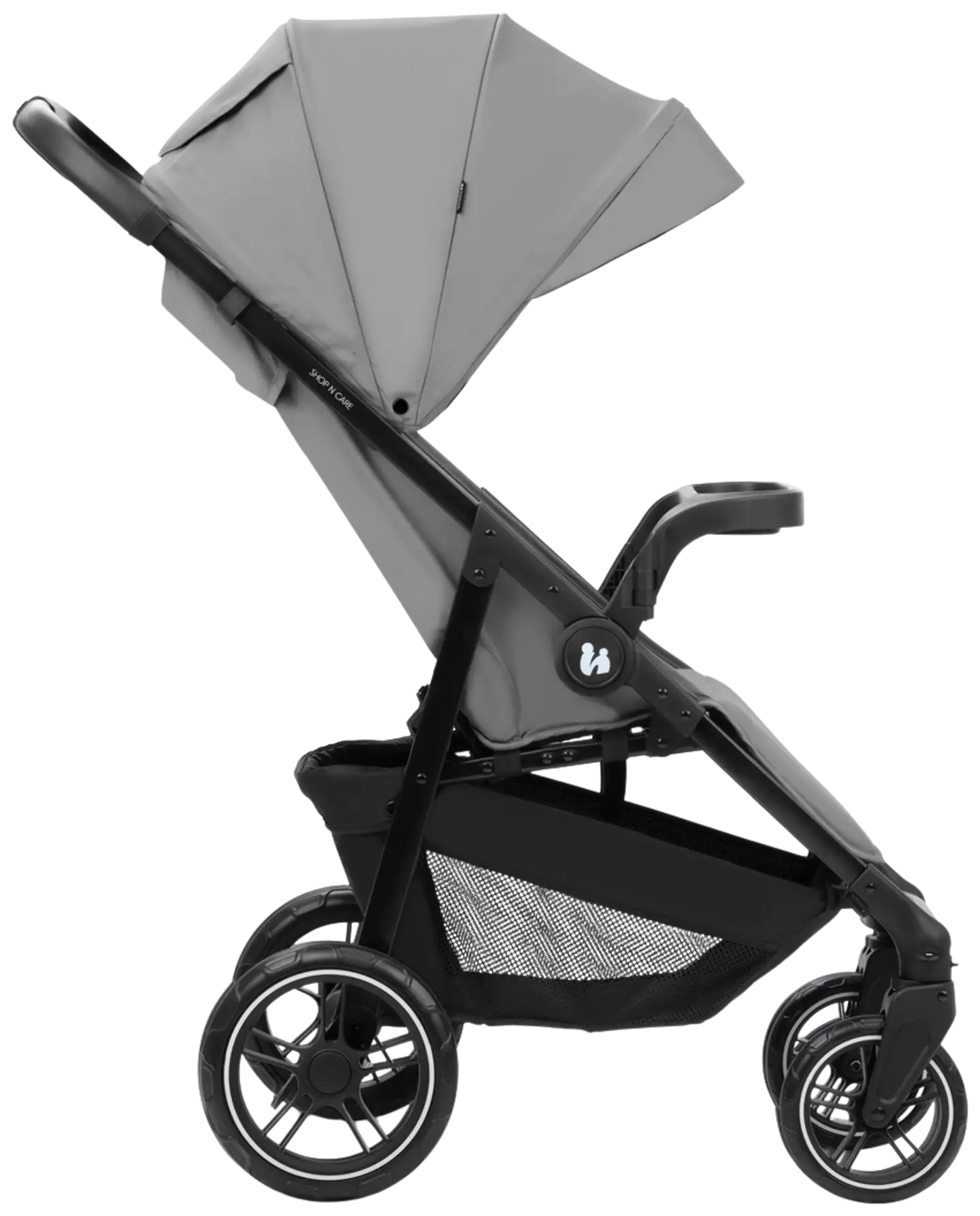 Hauck yhdistelmävaunut Shop N Care Travel Set 0-25 kg harmaa - 3