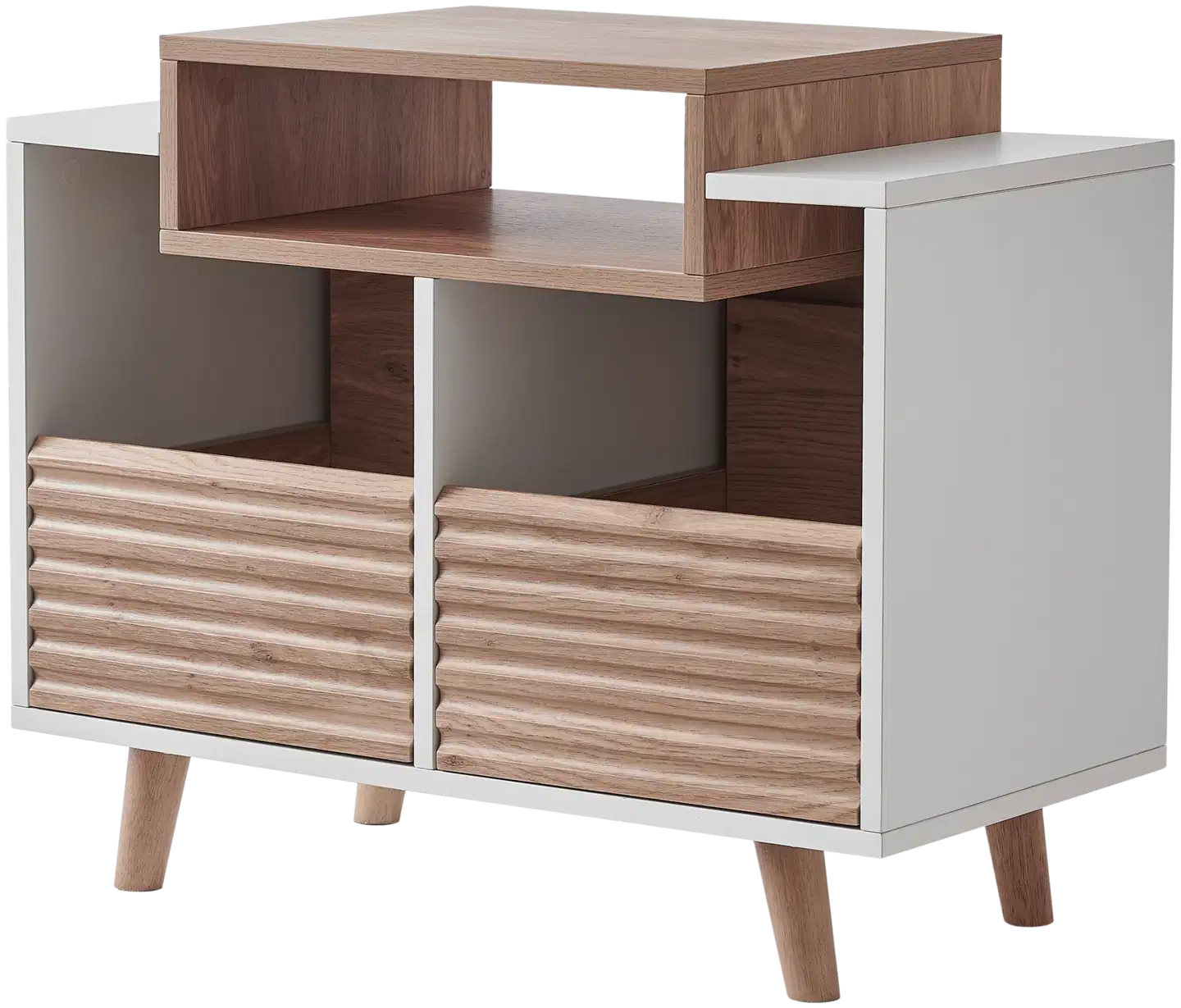 Norstone Oslo Vinyl 800 -vinyylikaluste valkoinen/vaalea tammi - 1